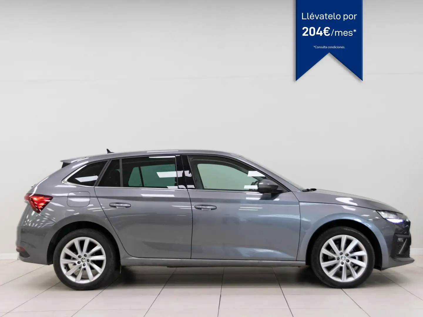 Skoda Scala 1.0 TSI Selection DSG 85kW Gris - 2