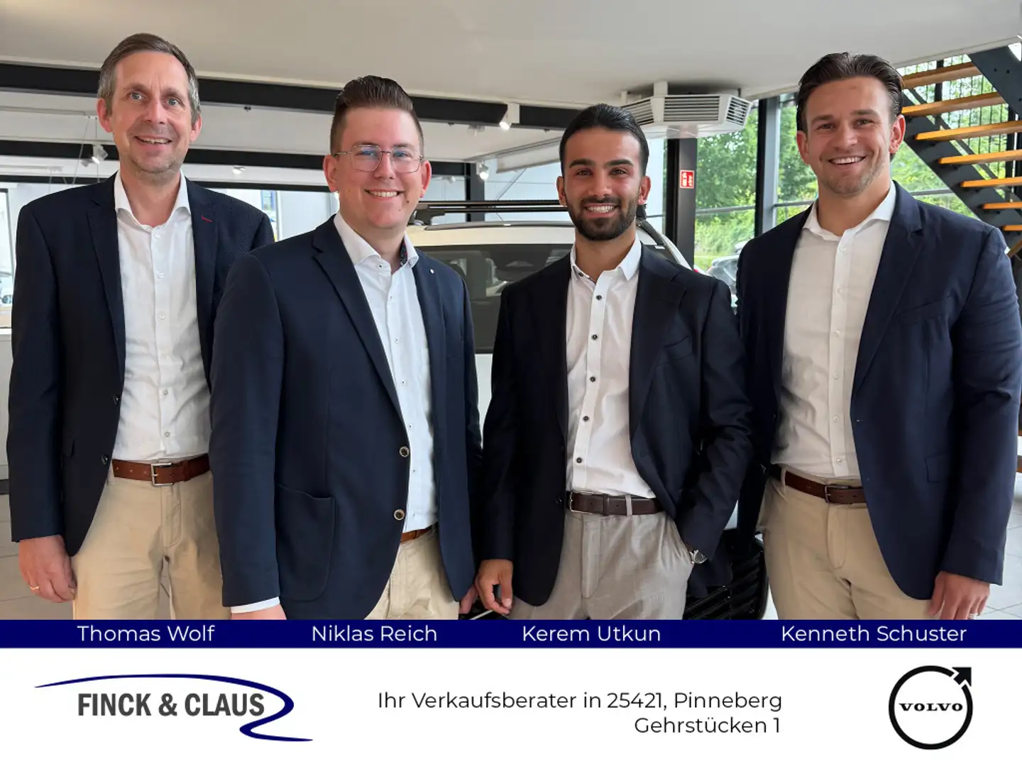 Volvo XC60 T6 AWD R Design Schwarz - 2