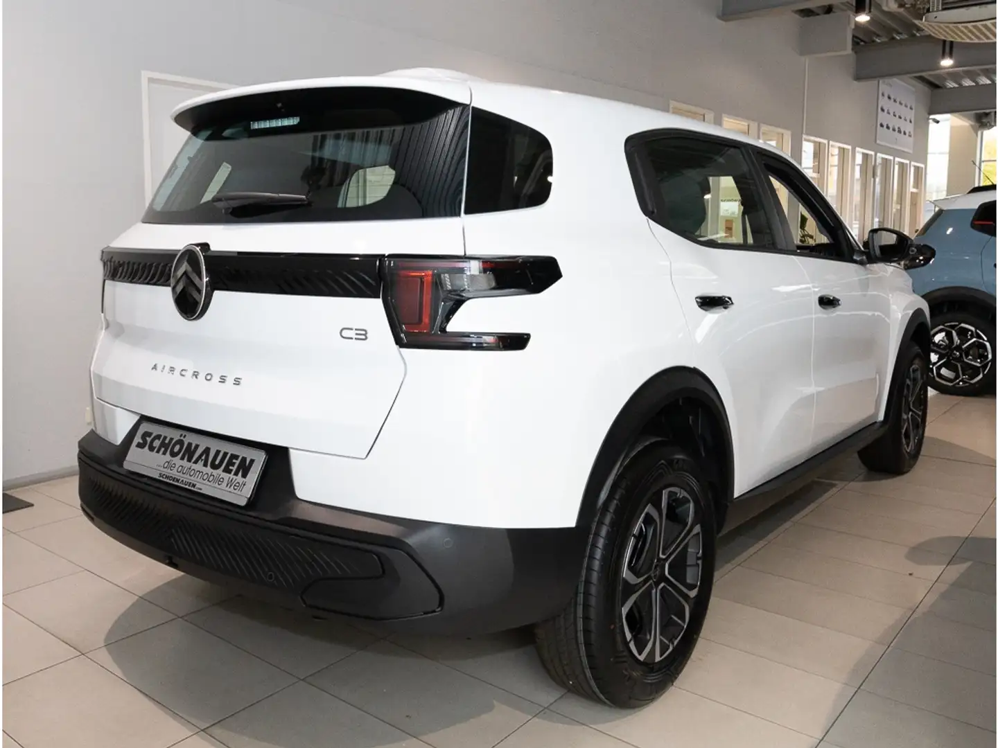 Citroen C3 Aircross Turbo 100 S&S You HUD Spurhalteass. Verkehrszeiche Blanc - 2