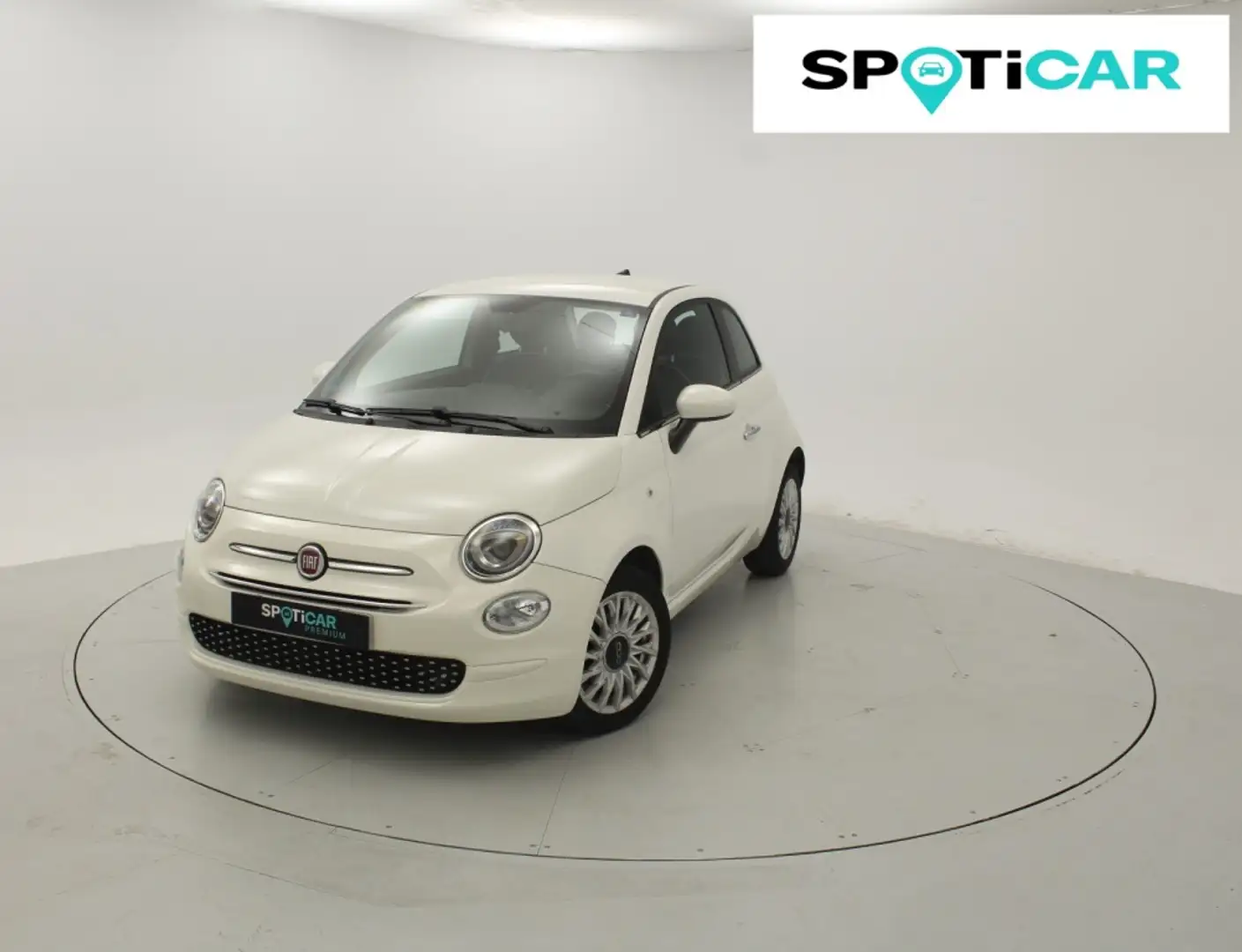 Fiat 500 1.2 LOUNGE S&S 69 3P Blanc - 1