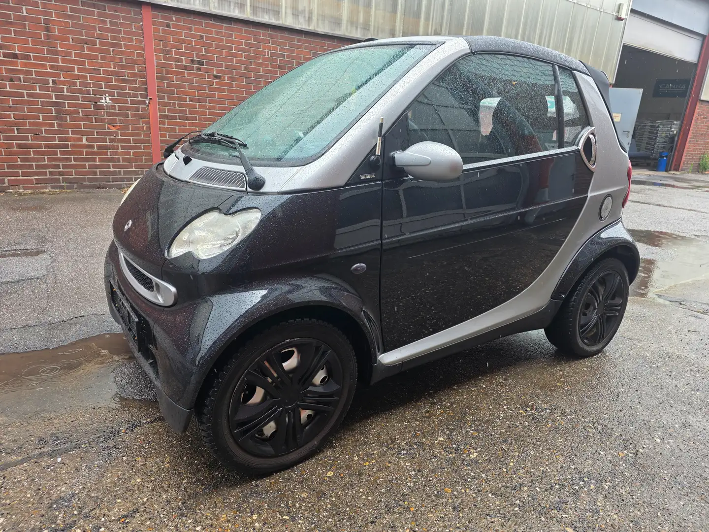 smart forTwo Sitzheizung Klima Cabrio Gris - 1