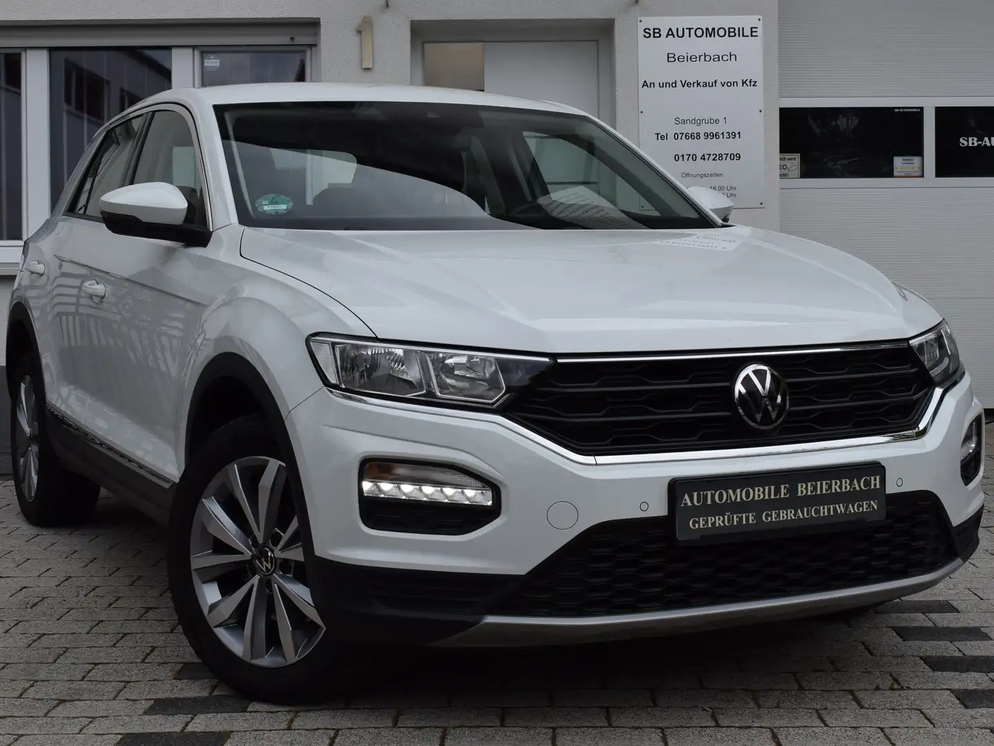 Volkswagen T-Roc Style/Navi/ACC/PDC/ALU Weiß - 1