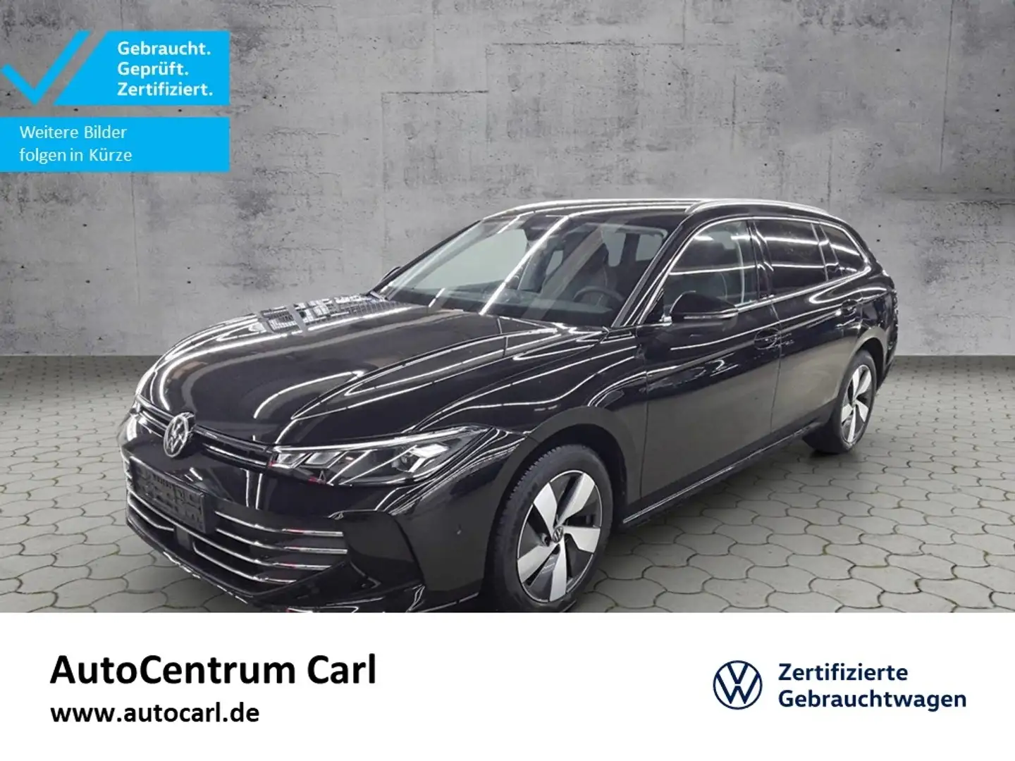 Volkswagen Passat Variant Business 1.5 eTSI DSG IQ-DRIVE/SHZ KLIMA LED NAVI Noir - 1