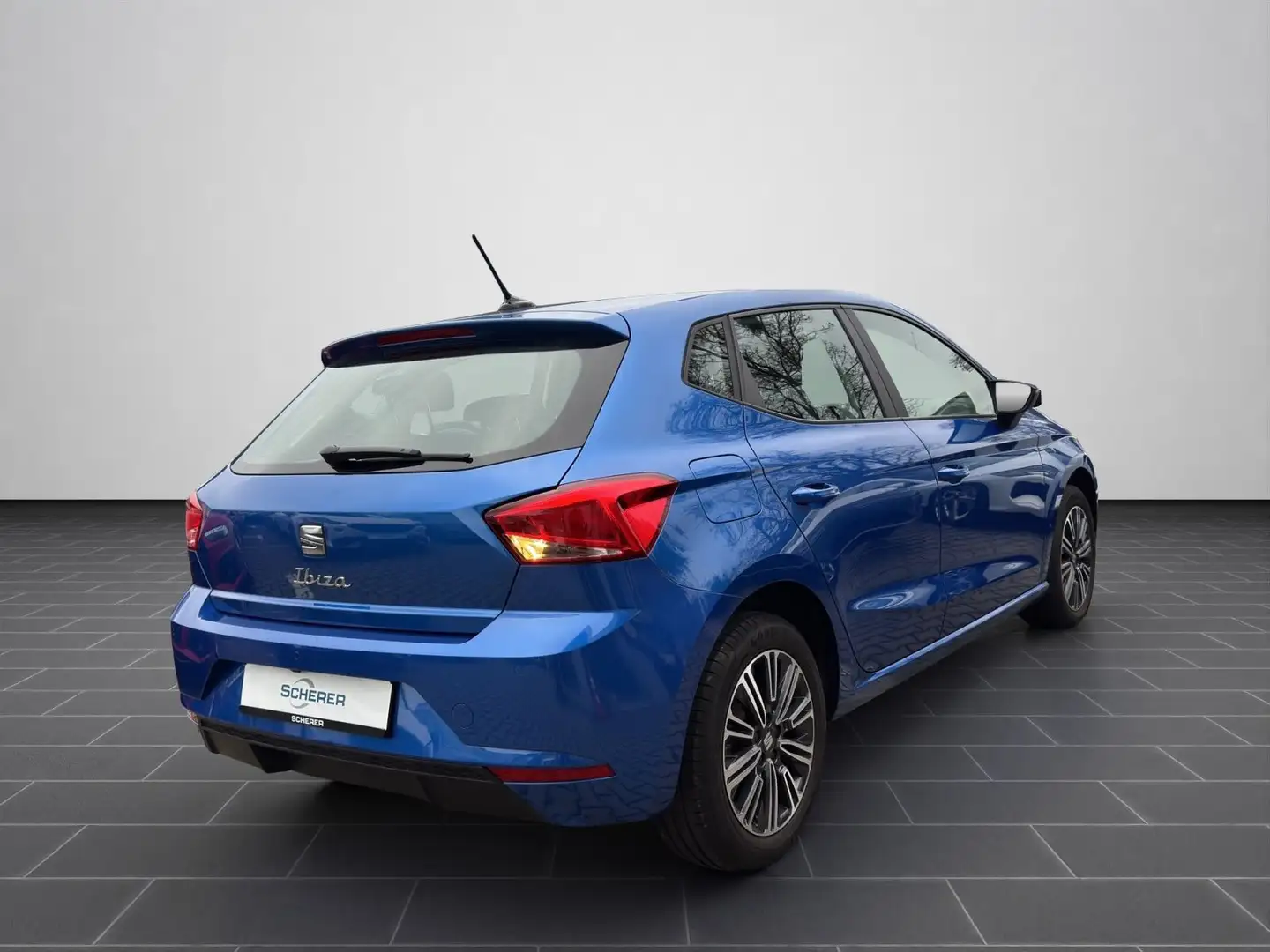 SEAT Ibiza 1.0 TSI Style FULL LINK SHZ KAMERA Blau - 2