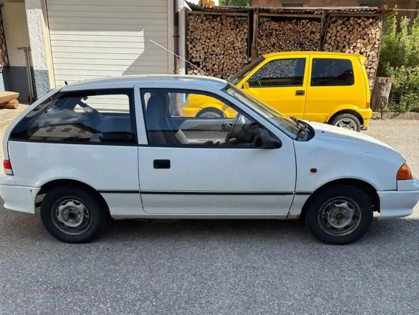 Subaru Justy Justy II 1996 3p 1.3 SL c/2airbag awd Weiß - 2