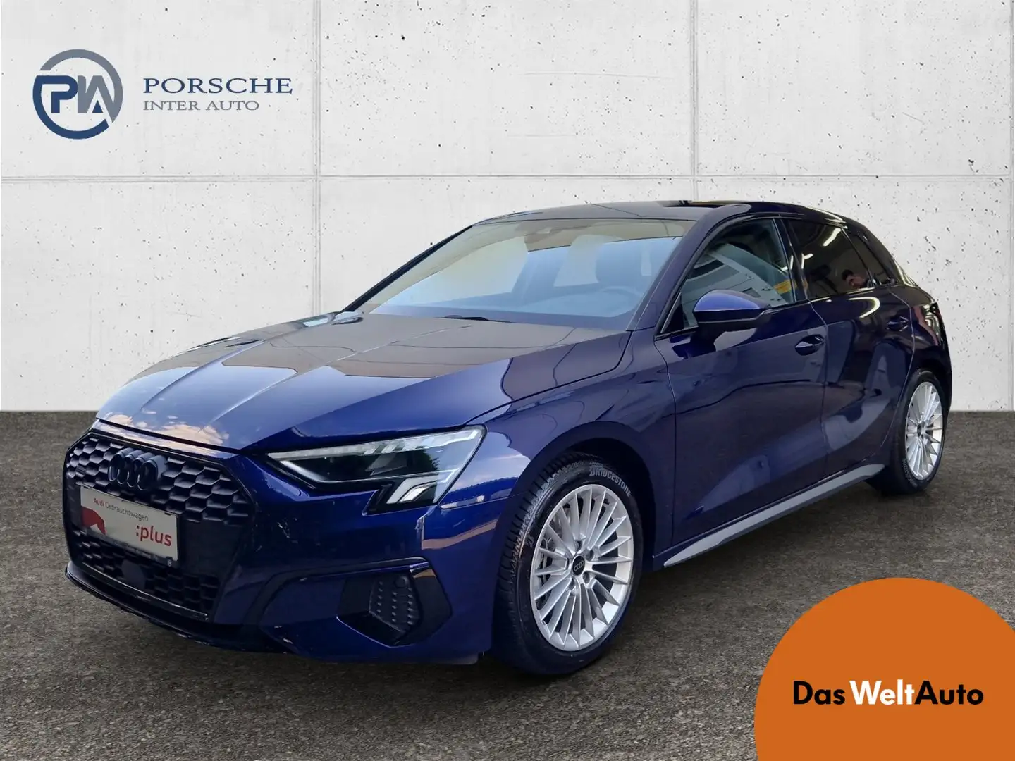 Audi A3 40 TDI quattro advanced ext Blauw - 1