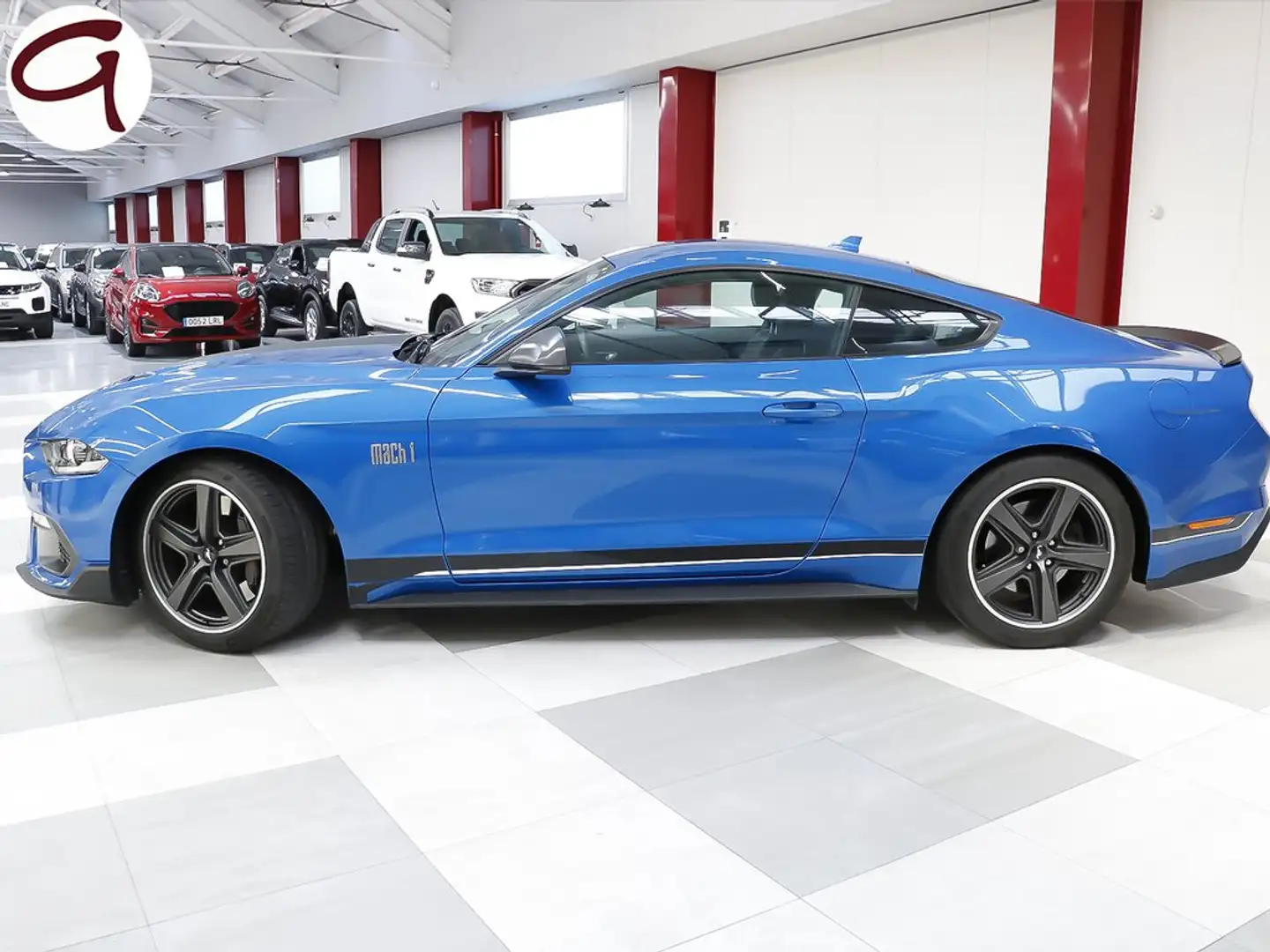Ford Mustang Fastback 5.0 Ti-VCT Mach I Aut. Azul - 2