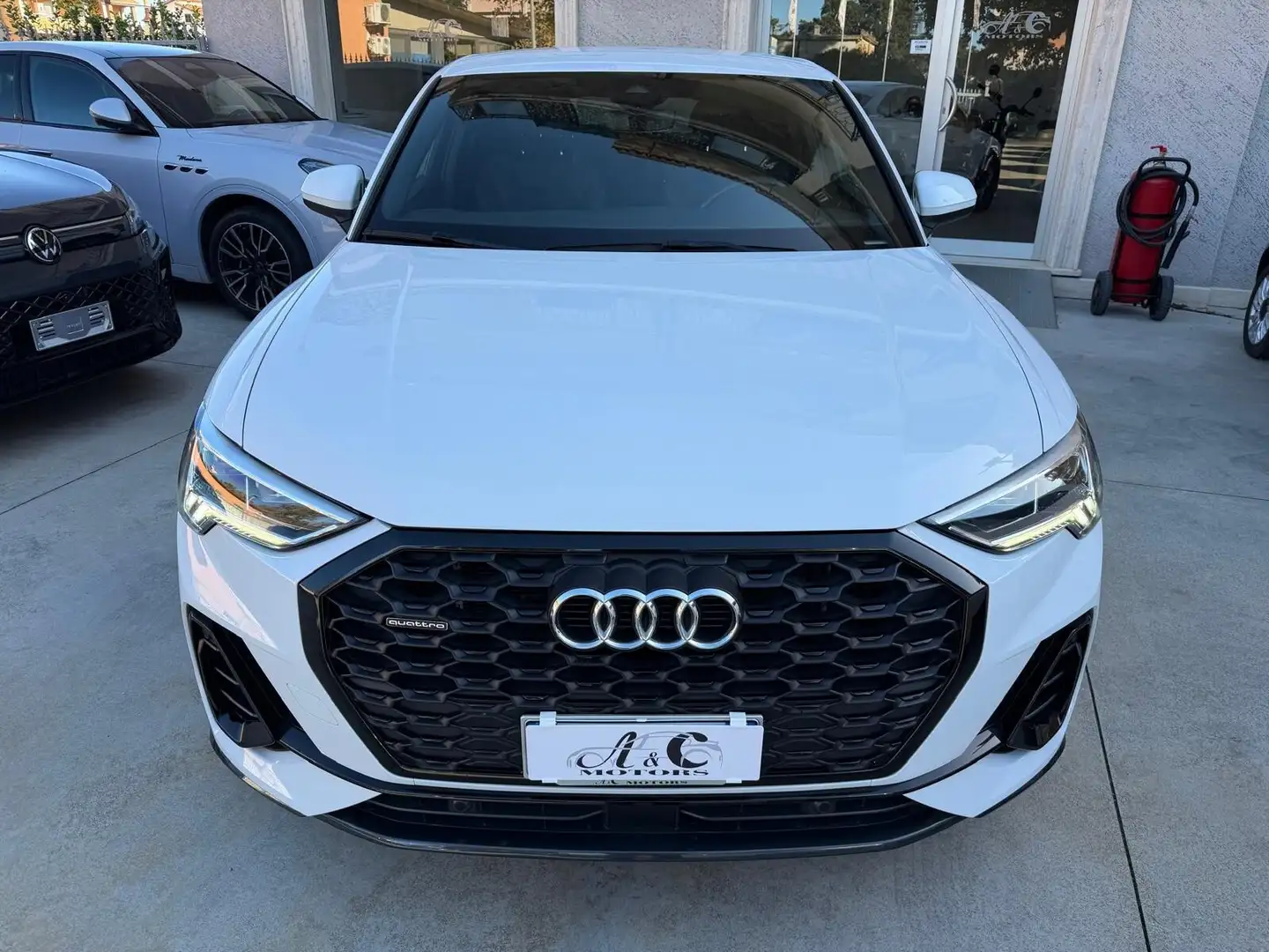 Audi Q3 Q3 35 TDI Quattro S-Line 20" Kamera Bianco - 2