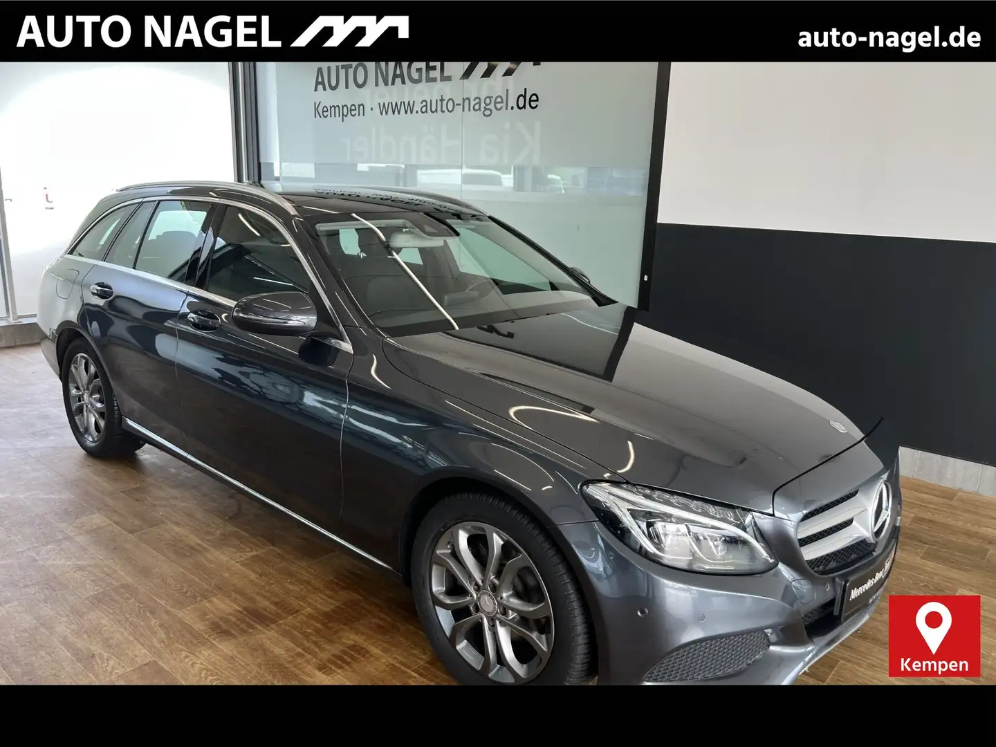 Mercedes-Benz C 180 C 180 T Avantgarde +LED+NAVI+AHK+Ambi.+Panorama+ Grau - 1