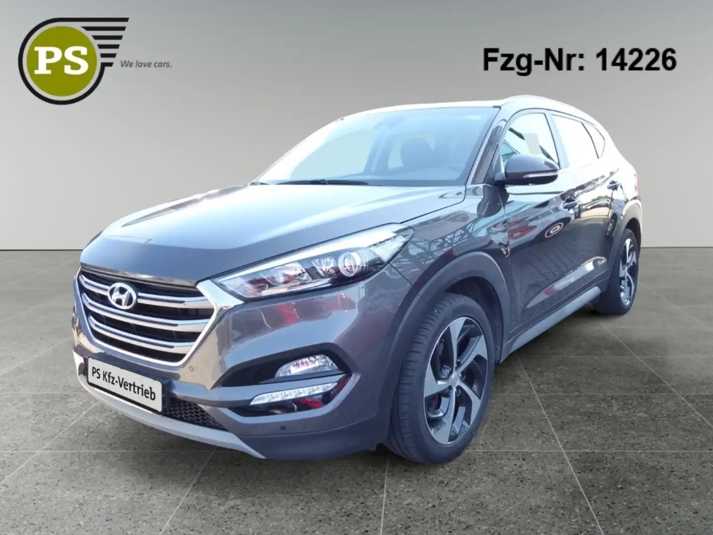 Hyundai TUCSON blue Style 2WD Navi Mehrzonenklima DAB    Sitzheiz Grau - 1