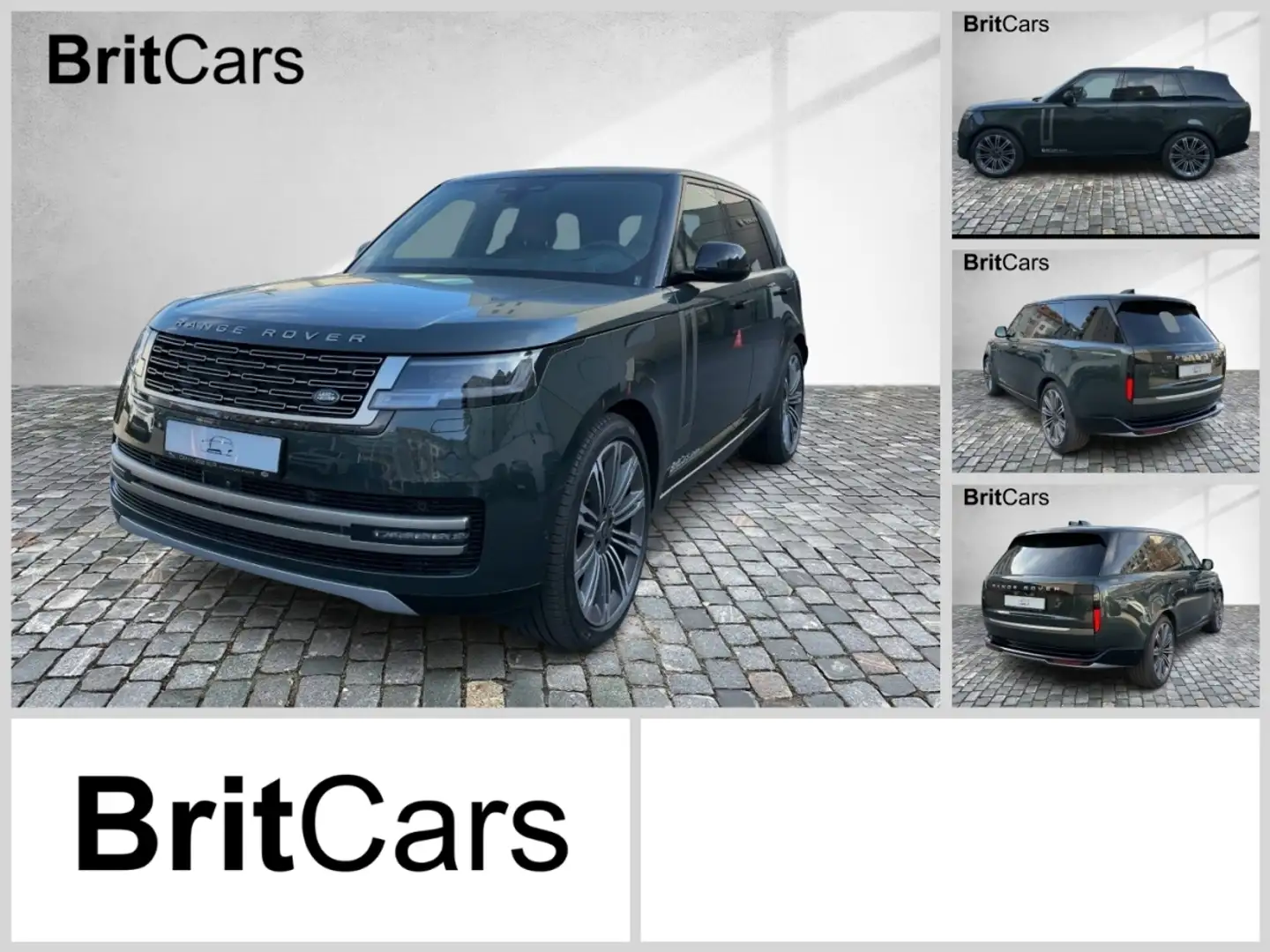 Land Rover Range Rover SWB 3.0 Diesel D350 HSE Pano HUD SD Zielony - 1