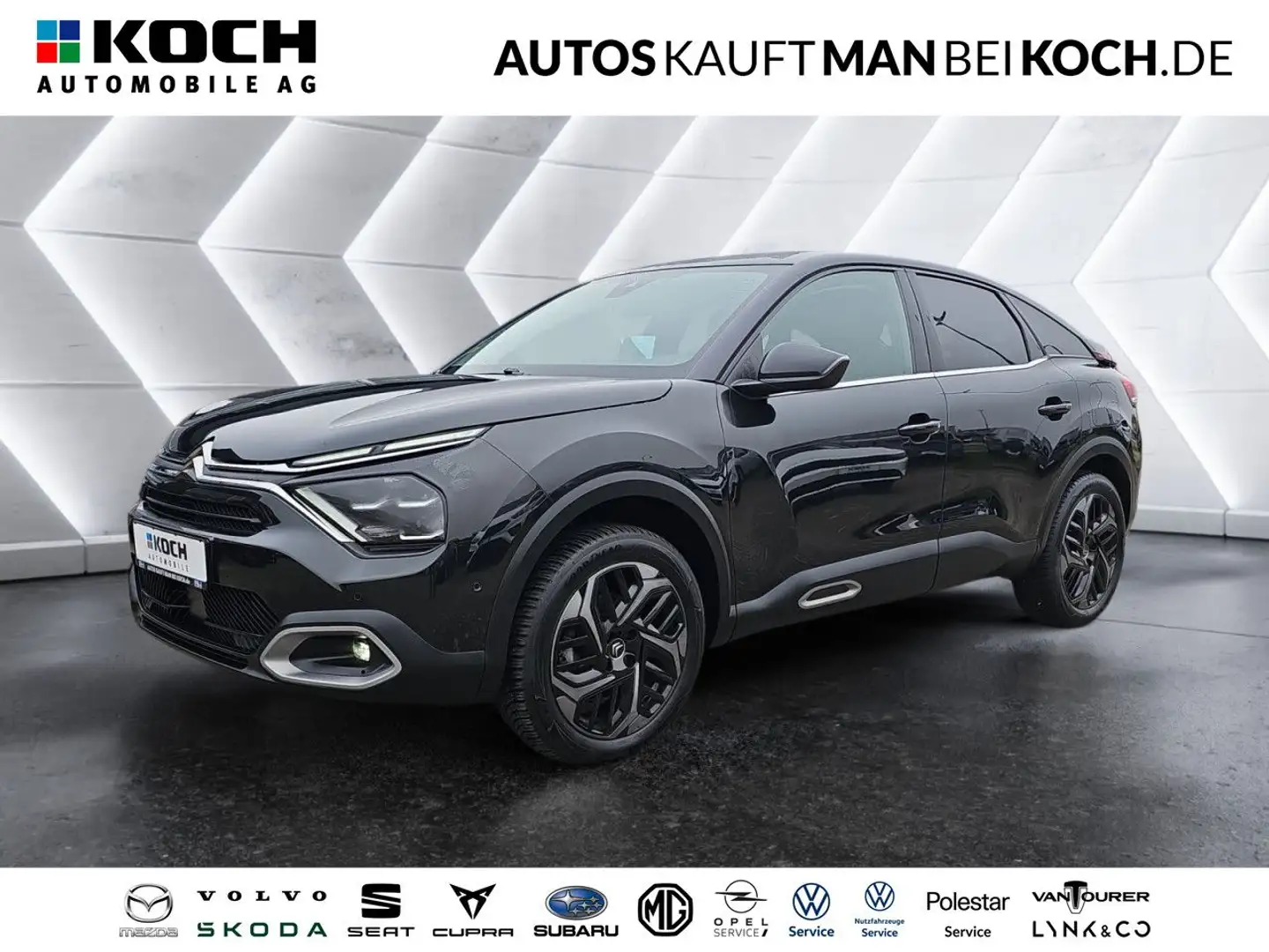 Citroen C4 PureTech 130 SHINE NAVI SHZ LHZ heizWSS DAB LED Schwarz - 1