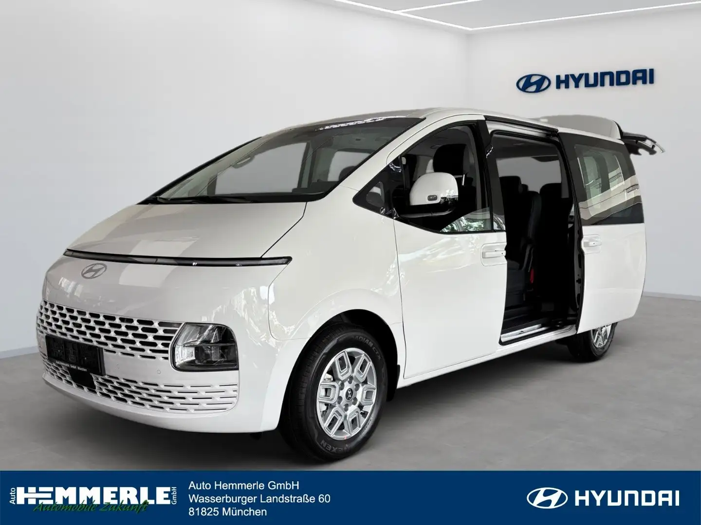 Hyundai STARIA 9-Sitzer*Trend*HEV*Leder*360° Elektr. Tür Blanc - 1