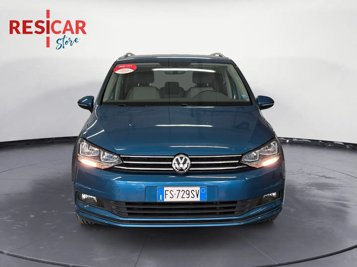 Volkswagen Touran 1.6 TDI SCR Business Blu/Azzurro - 2