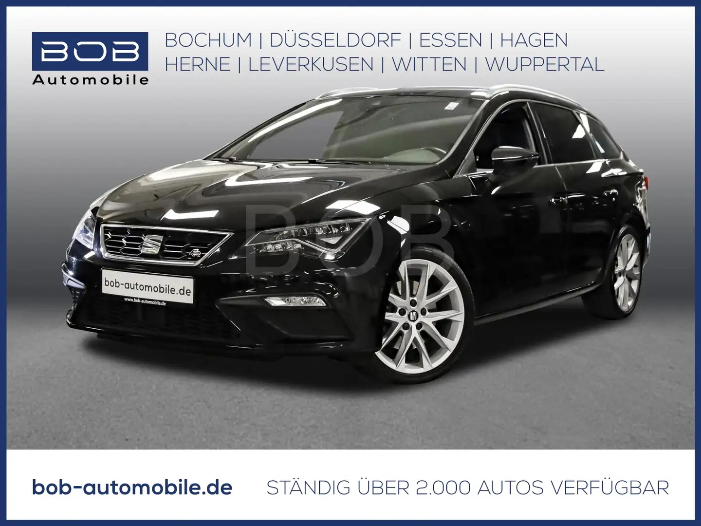SEAT Leon ST FR Black Matt Edition  LED DSG PANO BEATS Noir - 1