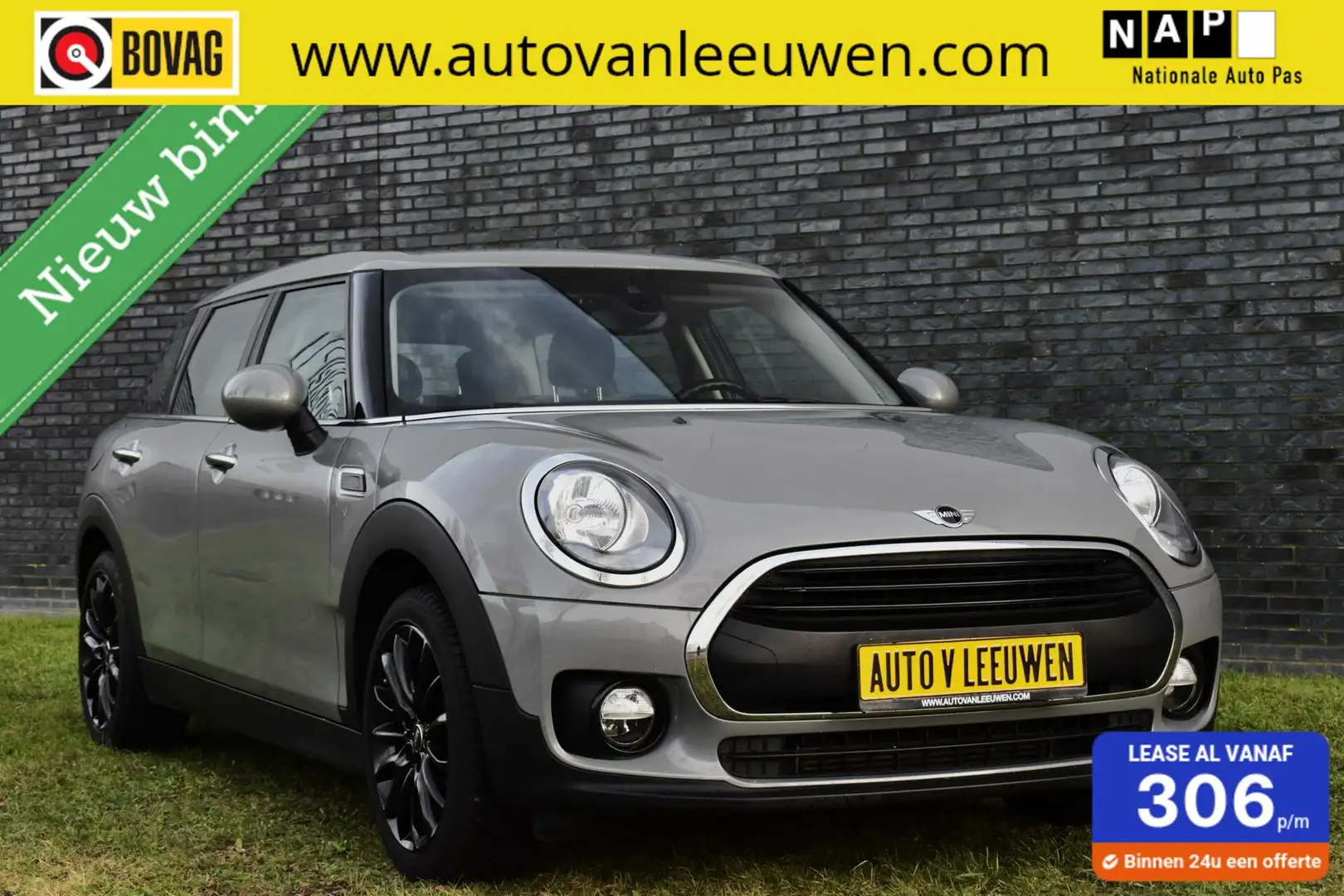 MINI Clubman 1.5 Turbo Chili AUTOMAAT/PDC/STOELVERWARMI Grijs - 1