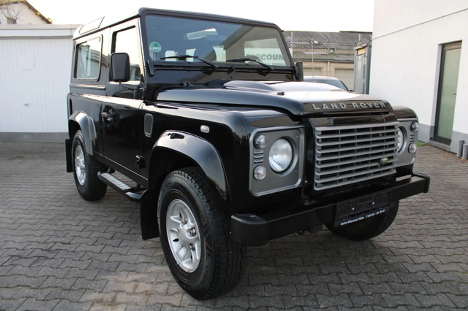 Land Rover Defender 90 SE Station Wagon 1.Hand*Scheckheft*Top Schwarz - 1