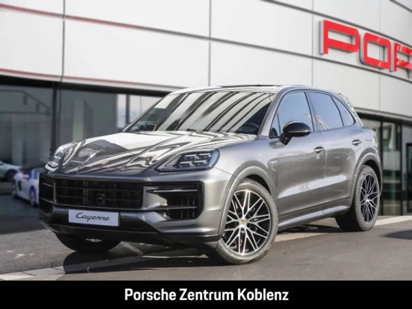 Porsche Cayenne E-Hybrid Black Edition Grau - 1