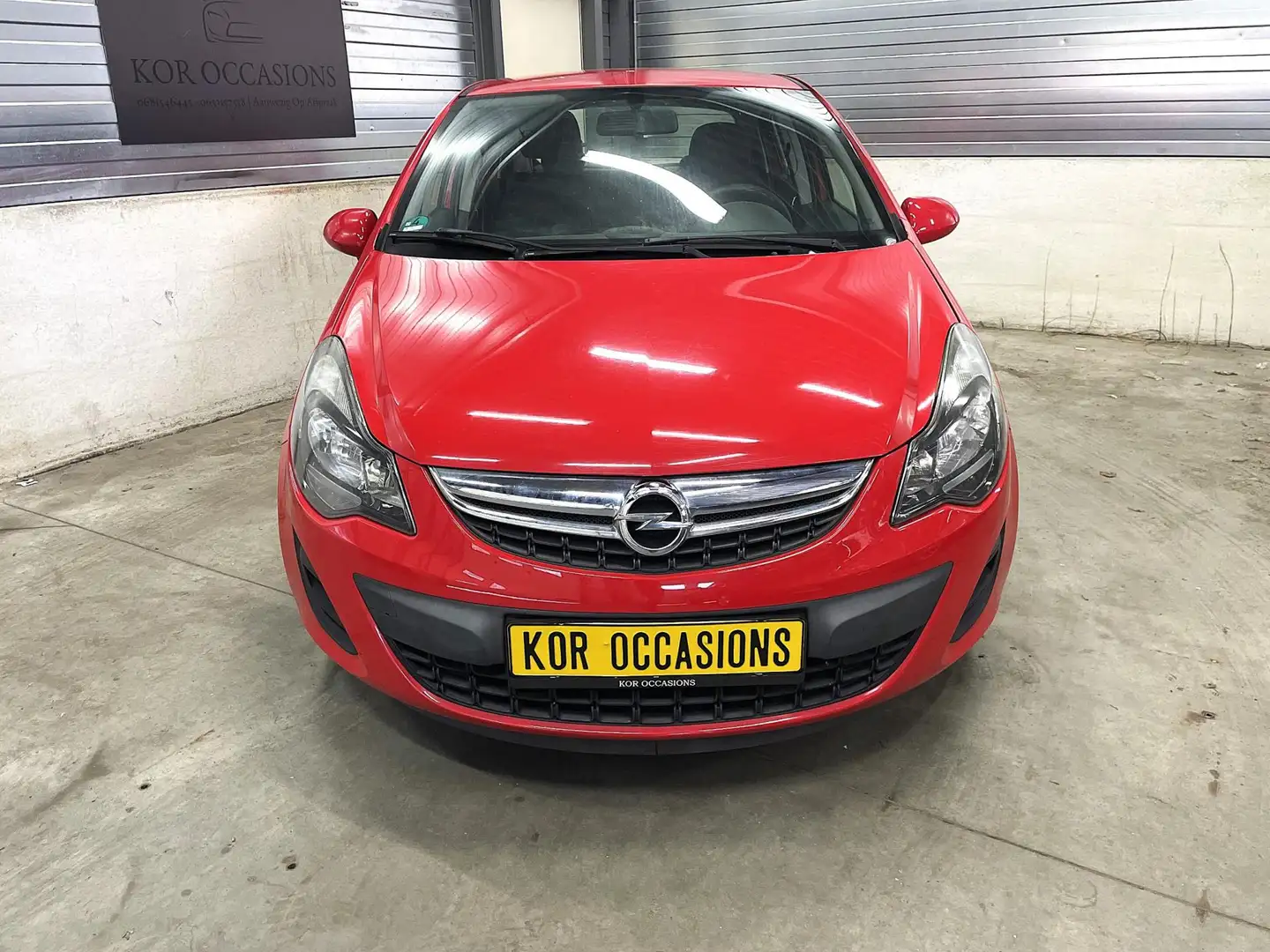 Opel Corsa 1.4-16V 1ste eigenaar APK airco trekhaak Rood - 2