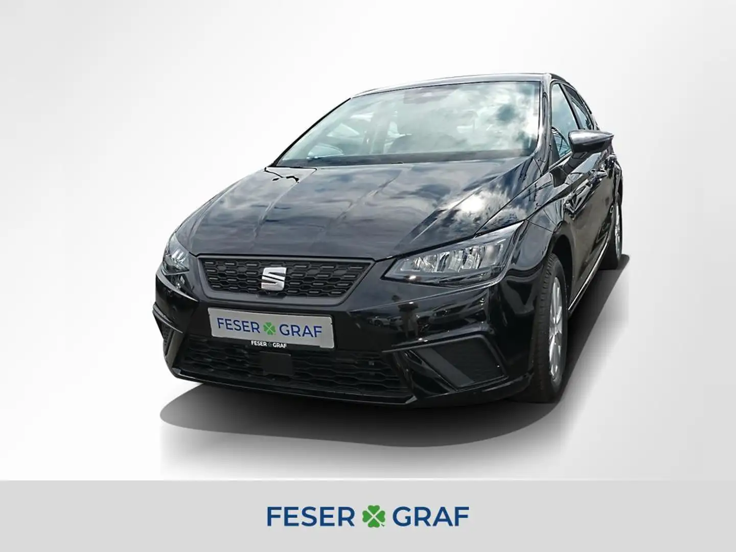 SEAT Ibiza Style PRO 1.0TSI-LED,ACC,SHZ,KESSY,VIRTUAL Schwarz - 1