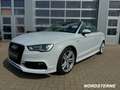 Audi A3 A3 Cabrio 2.0 TDI S-LINE+SPORTPAKET+BANG&OULFSEN Weiß - thumbnail 2