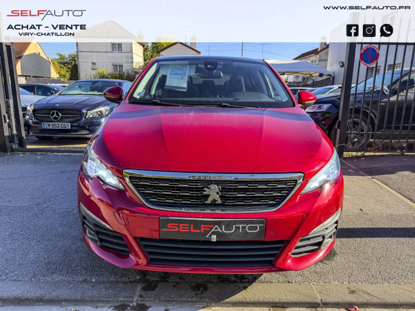 Peugeot 308 1.5 BLUEHDI 130CH S\u0026S ALLURE Rouge - 2