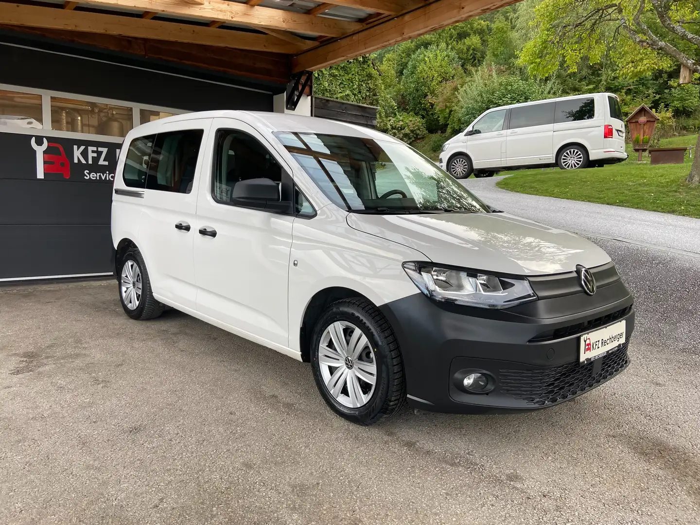 Volkswagen Caddy Kombi AHV APP MULTI NEBLER TÜREN Blanc - 1