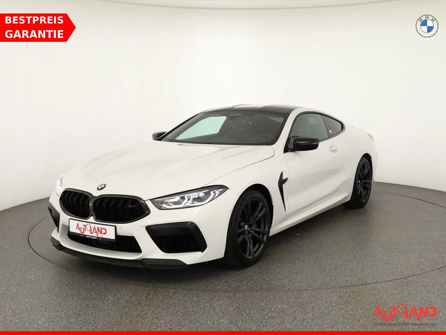 BMW M8 Competition xDrive Laser ACC Navi 360° Weiß - 1
