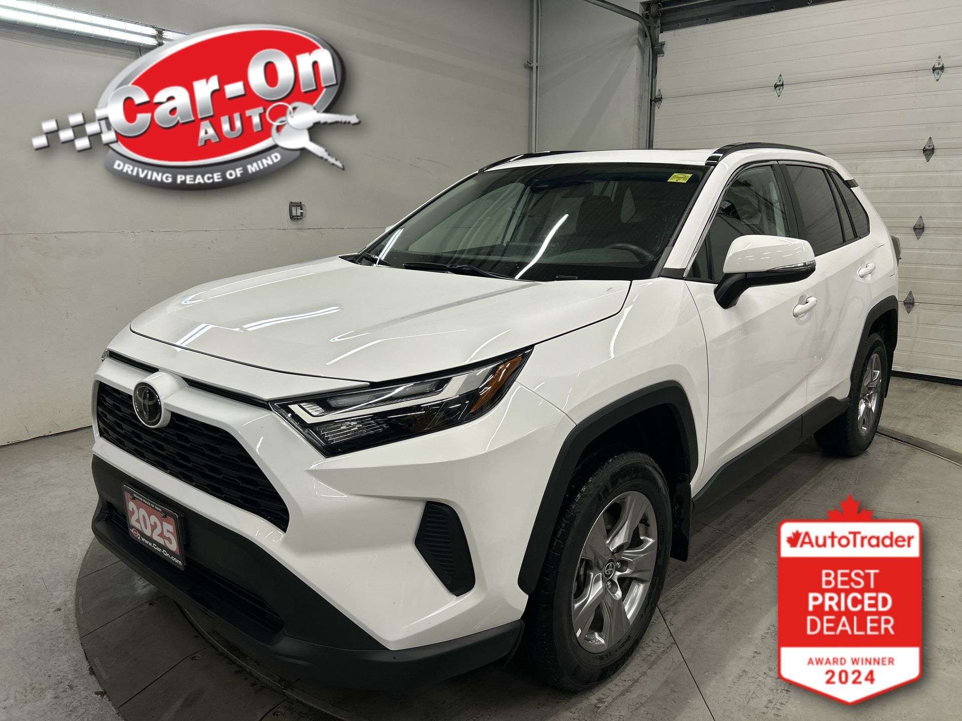 White 2025 Toyota RAV4 SUV / Crossover All-Wheel Drive Automatic