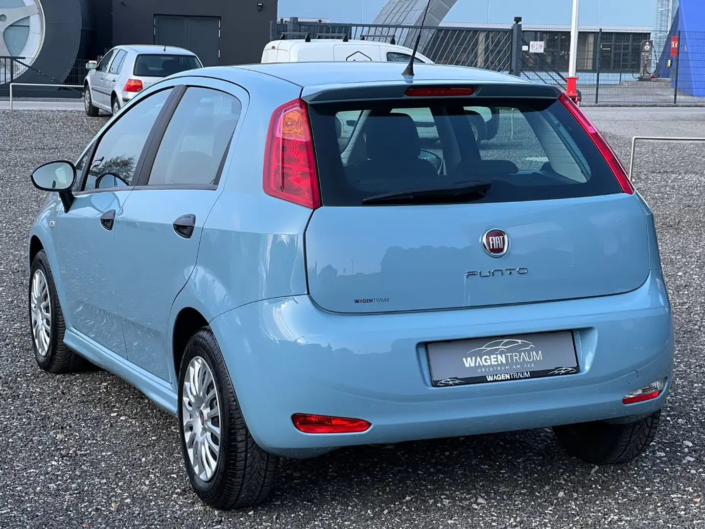 Fiat Punto 1,2 Easy - KLIMA - 8 FACH BEREIFT - 1.BESITZ Blau - 2