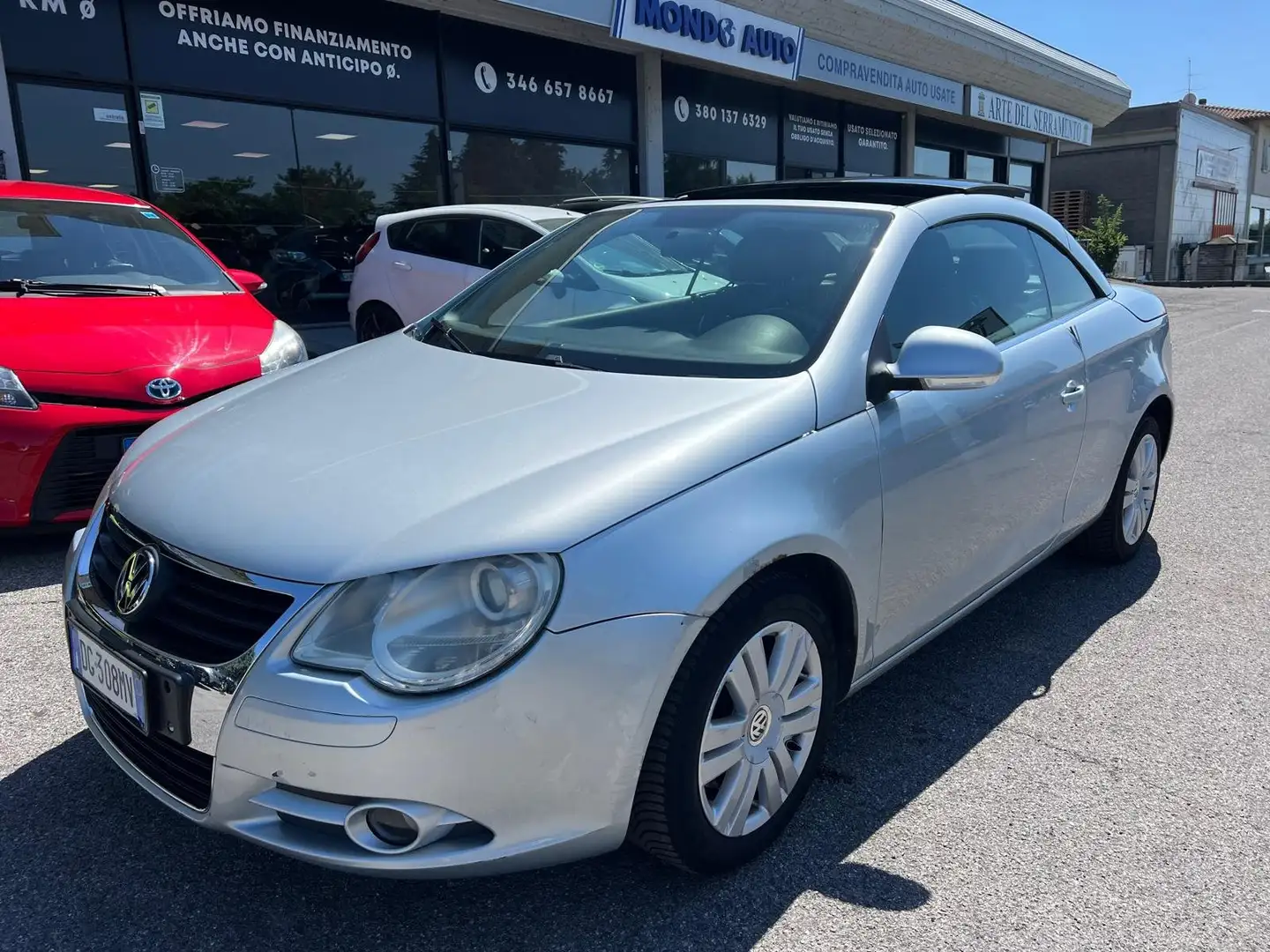 Volkswagen Eos 2.0 tdi dpf CABRIO Argento - 1