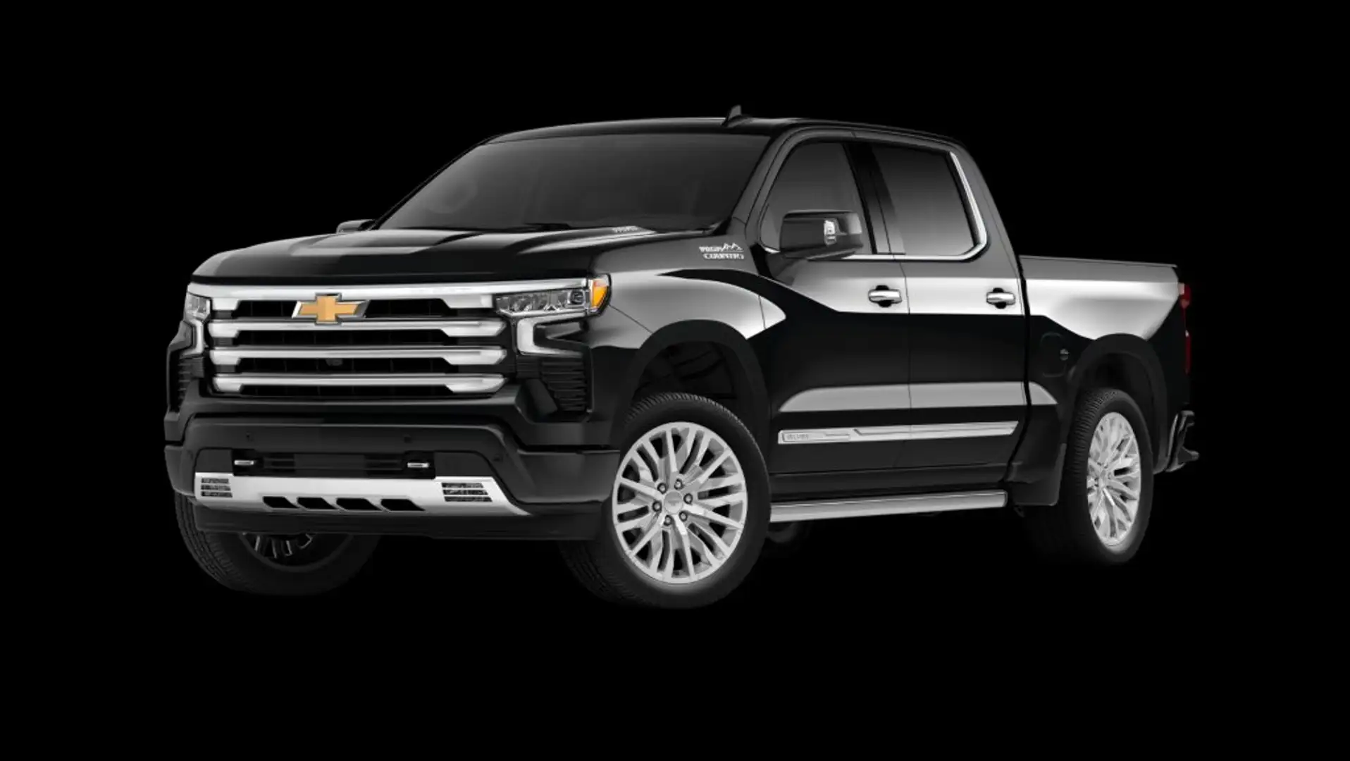 Chevrolet Silverado 1500 High Country Crew Cab Short Box 4x4 Schwarz - 1