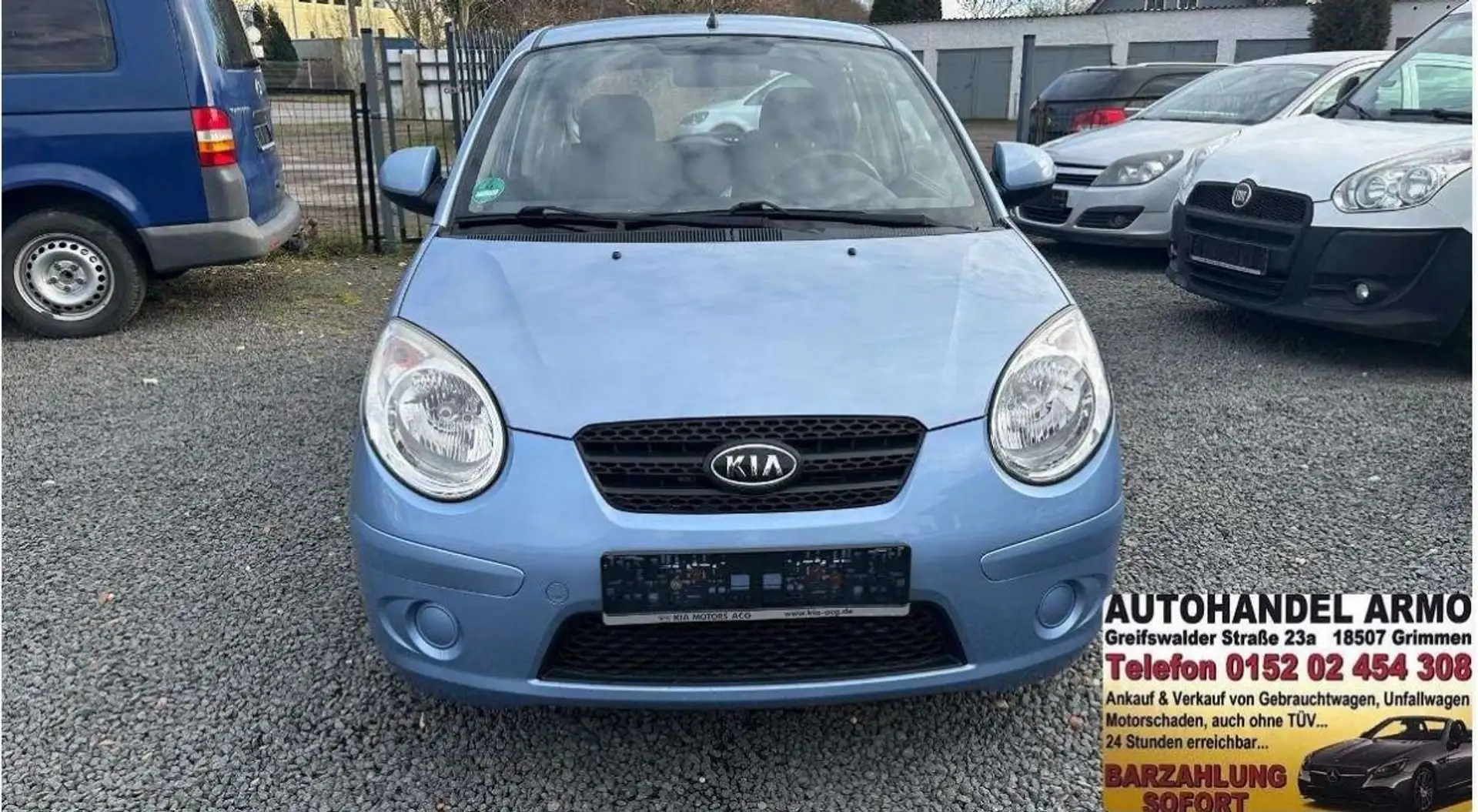 Kia Picanto 1.1 Start **HU/AU NEU** 1. Hand Blau - 1
