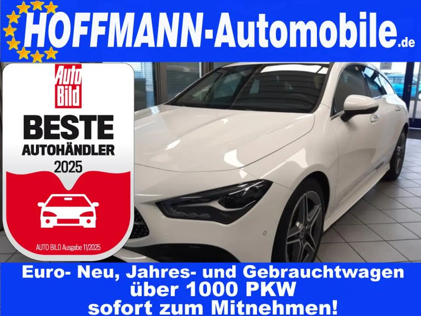 Mercedes-Benz CLA 200 AMG Advanced + Weiß - 1