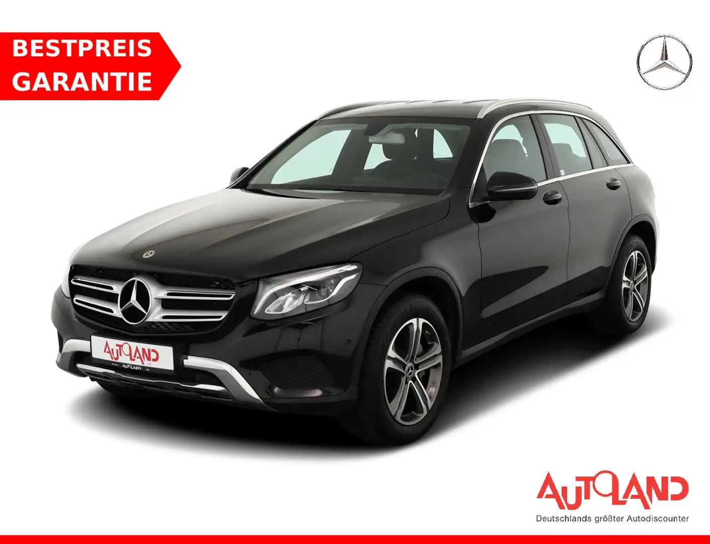 Mercedes-Benz GLC 220 d4Matic LED 360° el. Heckklappe AHK Navi Schwarz - 1