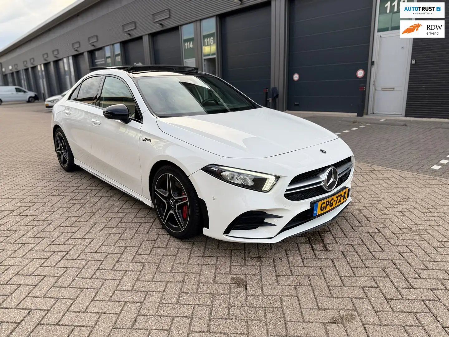 Mercedes-Benz A 35 AMG 4MATIC Premium|Pano|Cam|Full|Burm|Garantie Blanc - 1