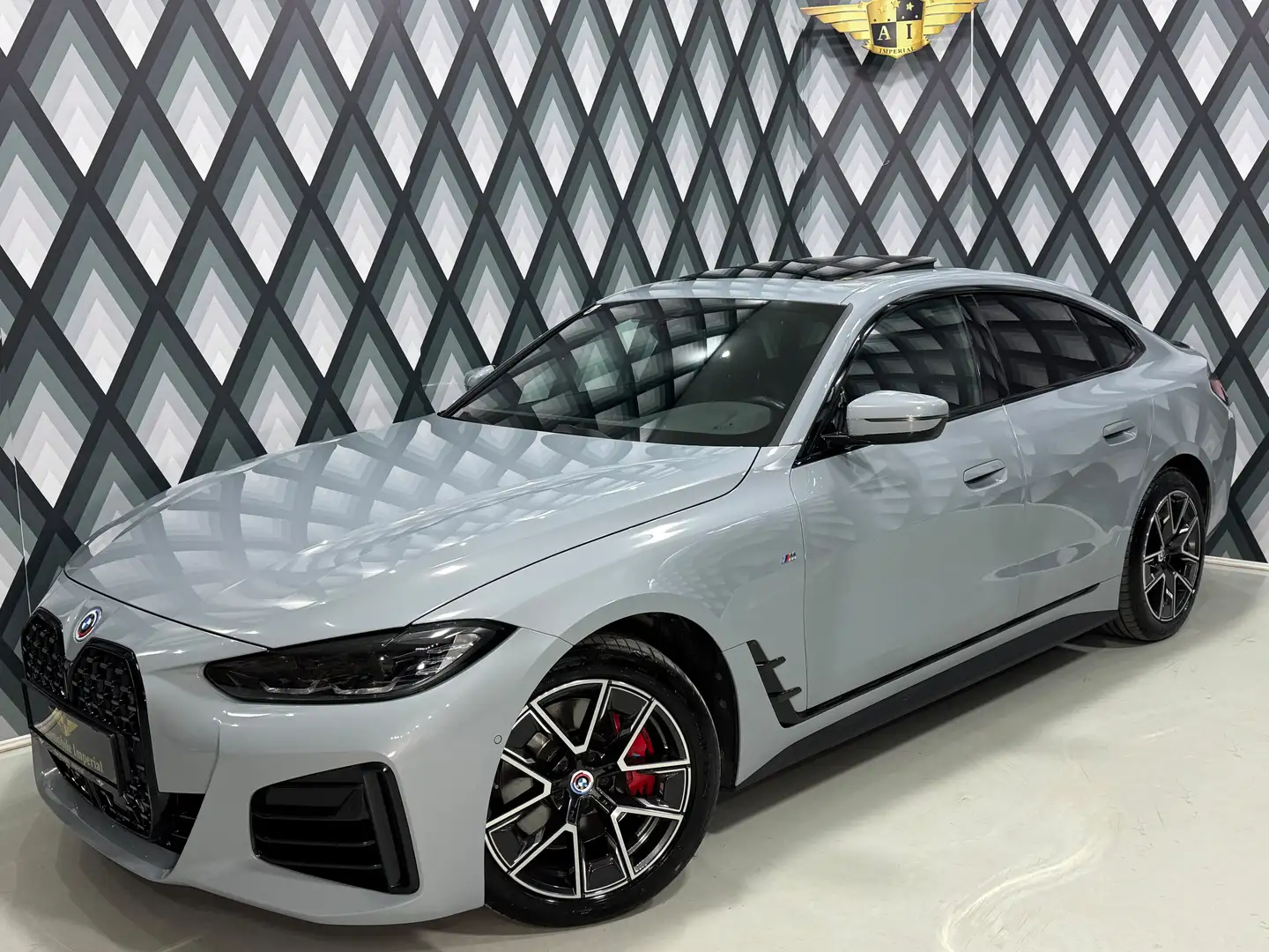 BMW 420 d xDrive Gran Coupe // M-PAKET // PANO // AHK // Grau - 2