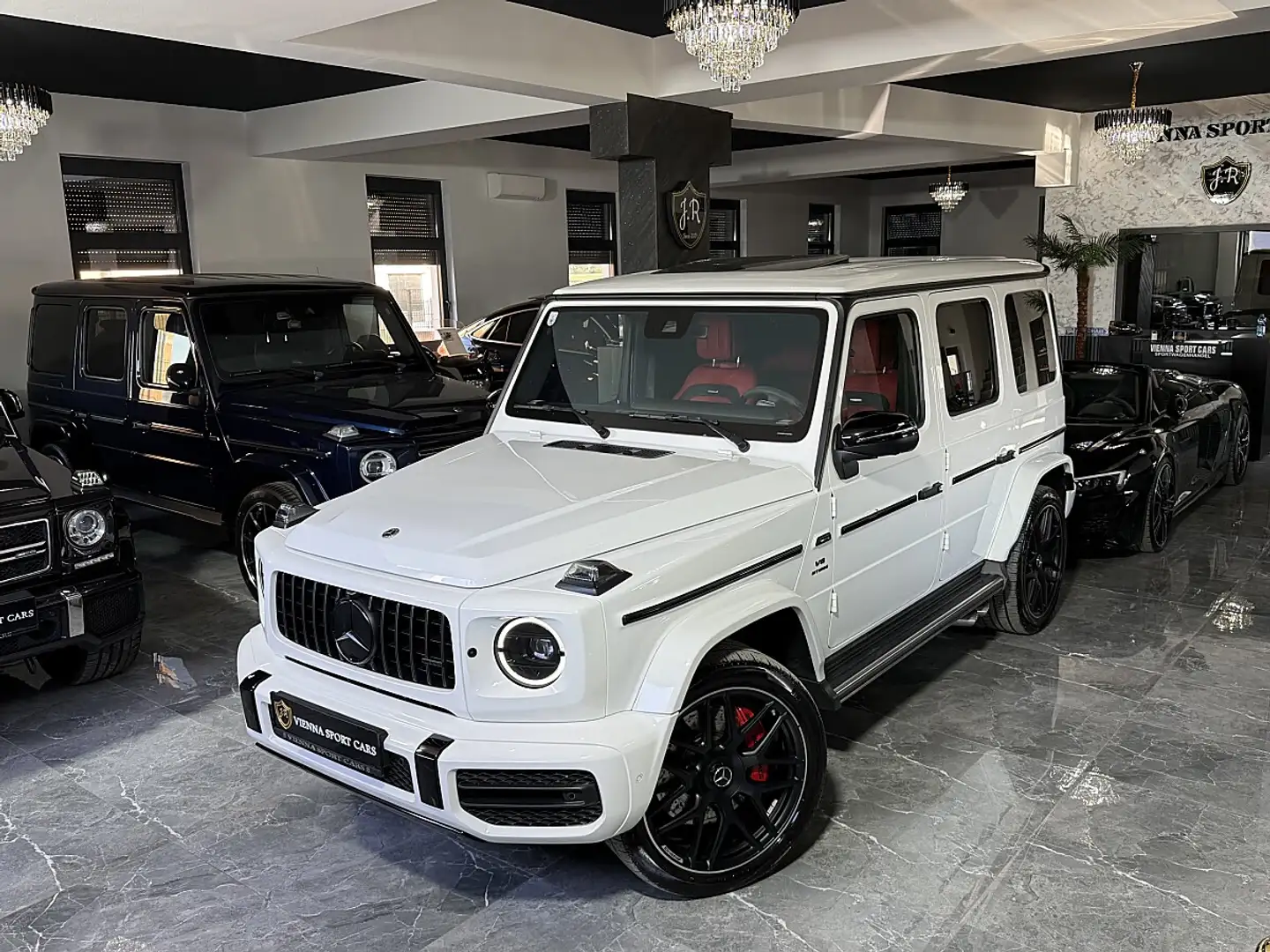 Mercedes-Benz G 63 AMG G63 AMG*1.Besitz*Inkl. MwSt*Leasingfähig*Voll*T... Weiß - 1