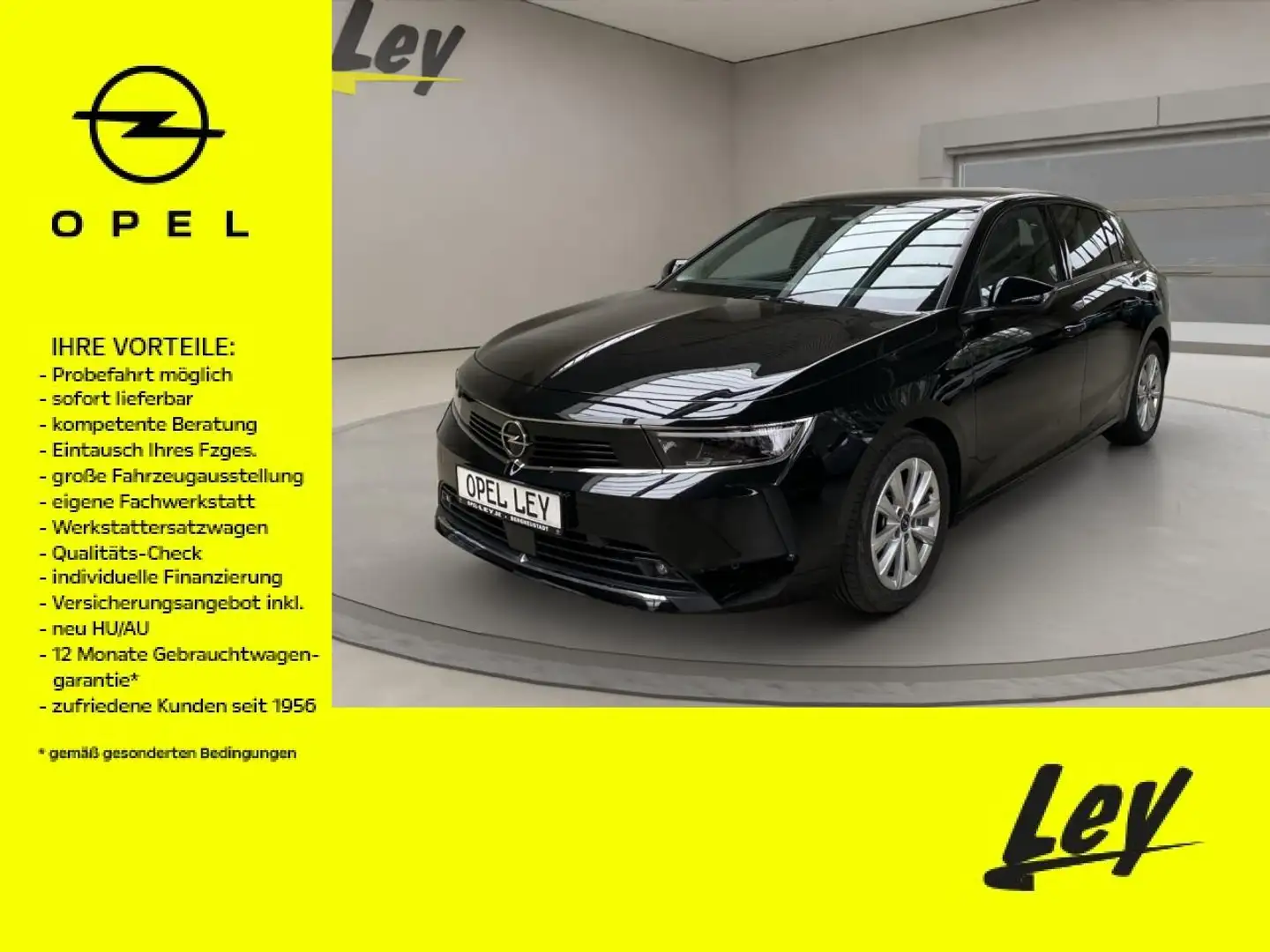 Opel Astra Business Edition Schwarz - 1