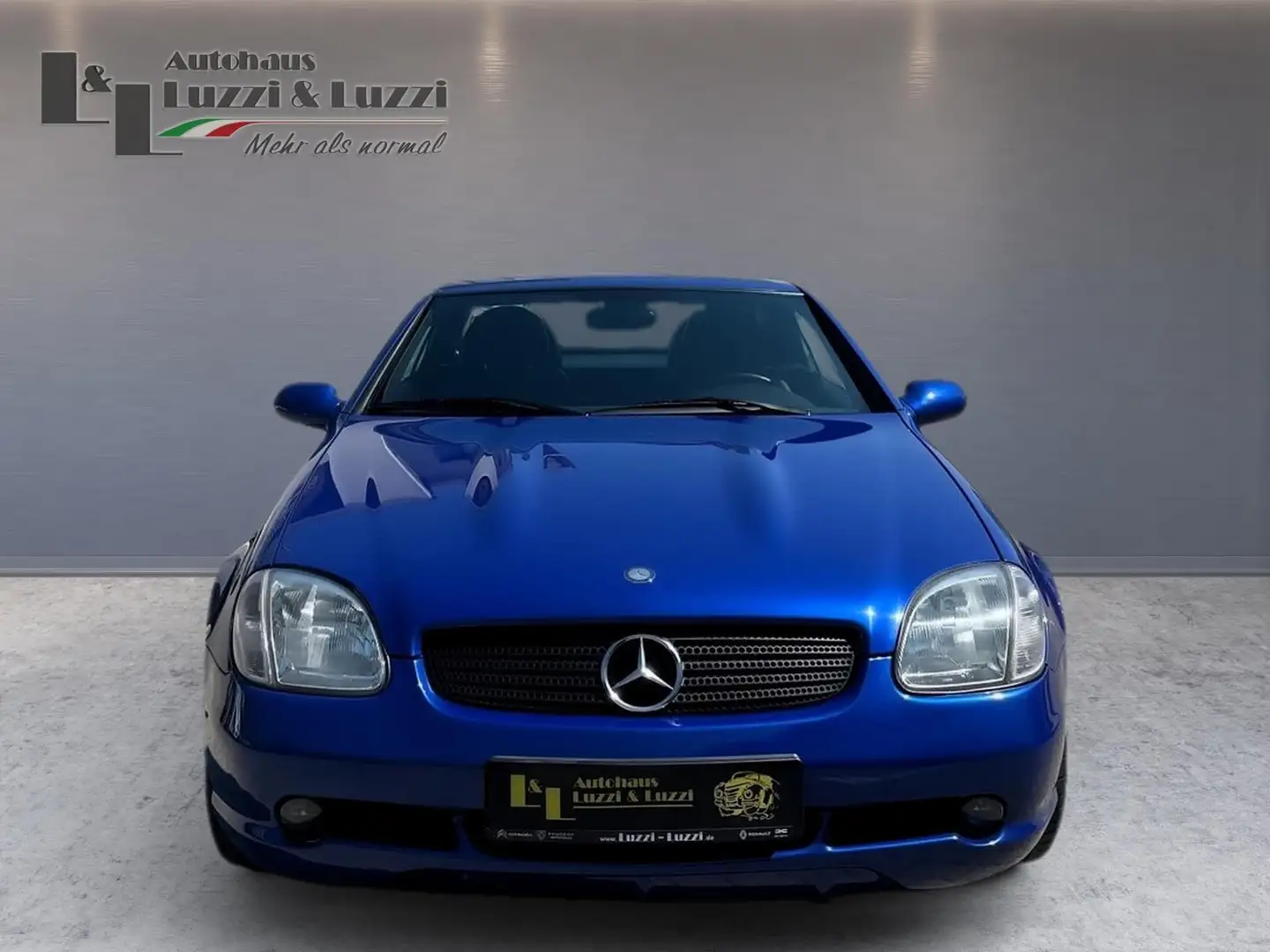 Mercedes-Benz SLK 230 Kompressor 2.3 Cabrio*Klima*SHZ*Leder* Blau - 2