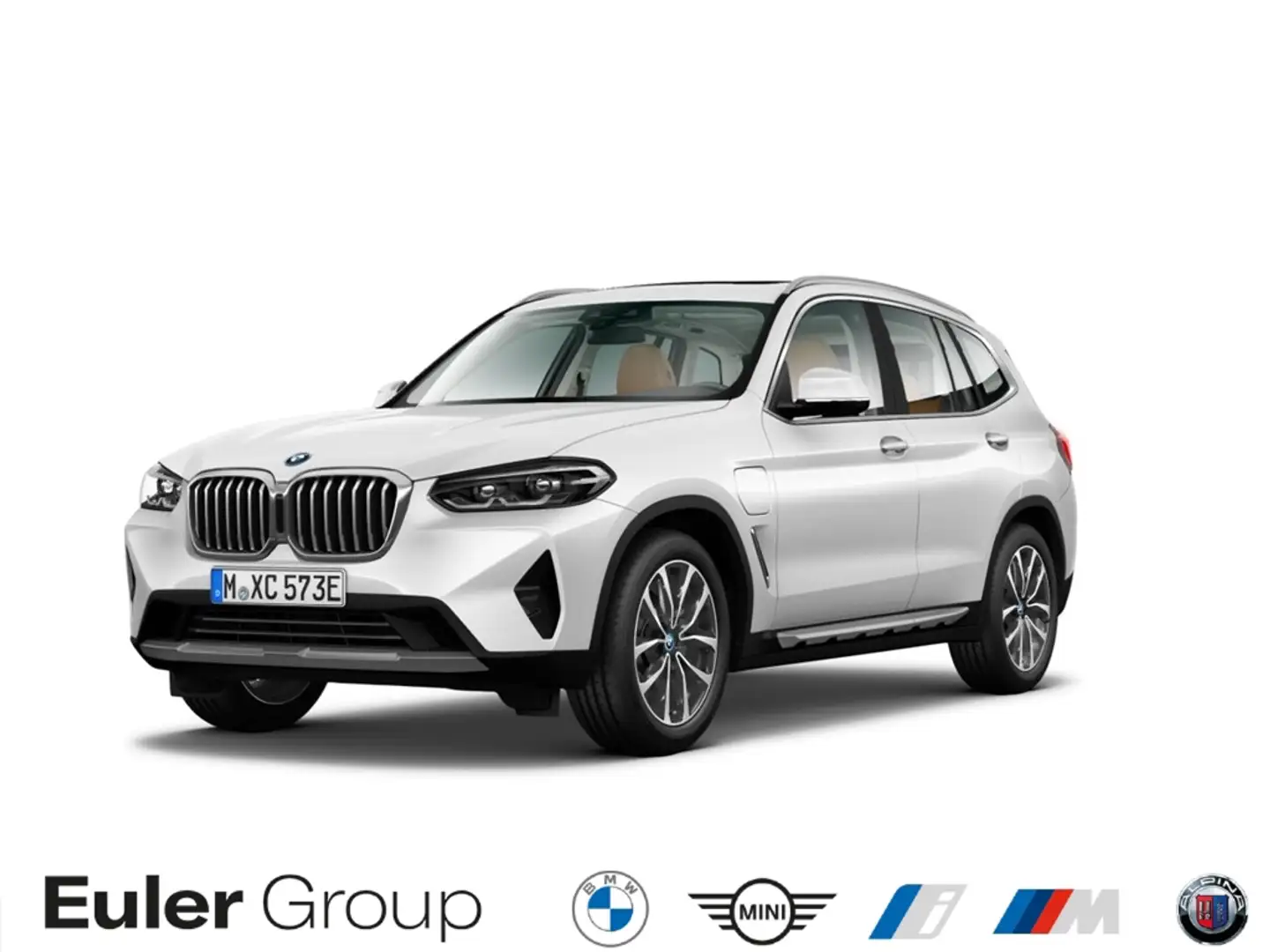BMW X3 xDrive 30e A LED Fernlichtass. Parkass. AHK-klappb Weiß - 1