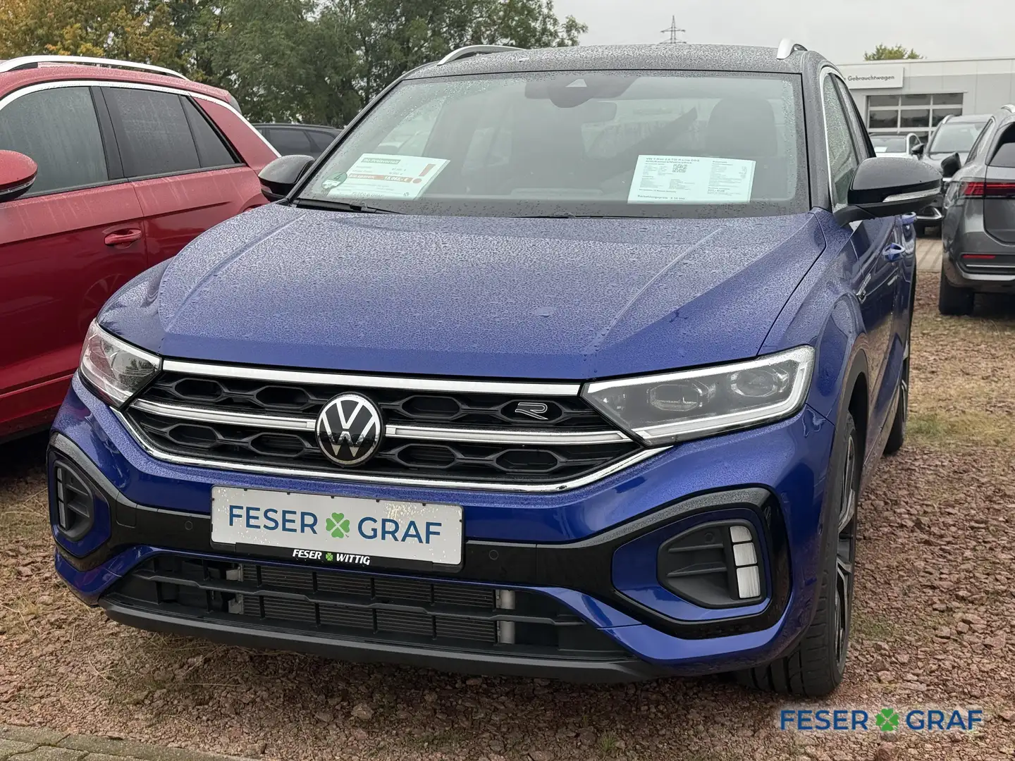 Volkswagen T-Roc 2.0 TDI R-Line DSG AHK/Kamera/Matrix/elHck Blau - 2