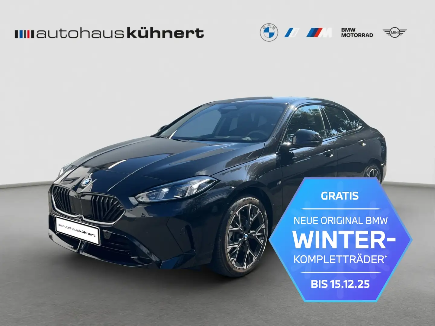 BMW 218 d Gran Coupé ///M Sportpaket LED SpurAss 360° Schwarz - 1