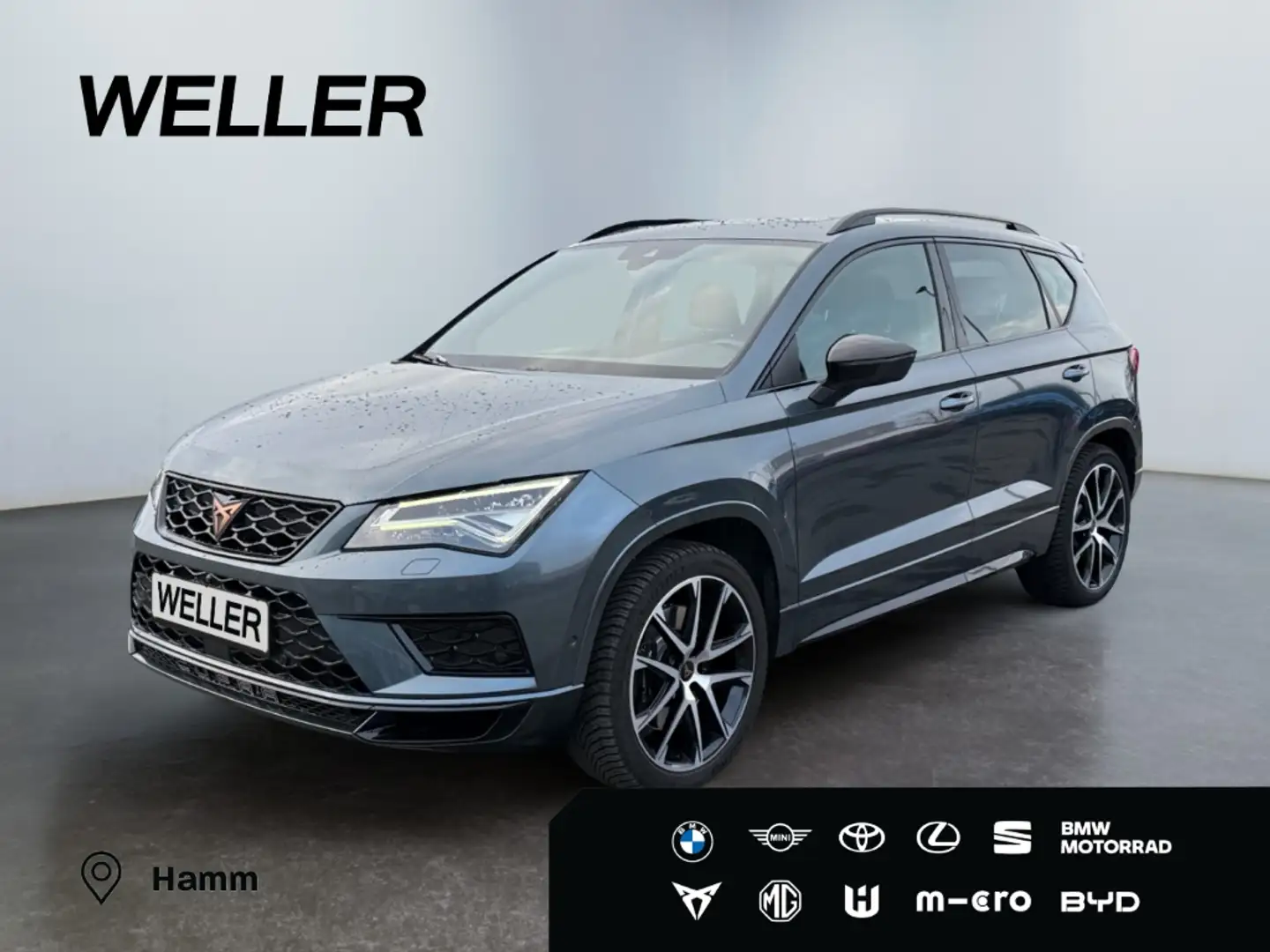 CUPRA Ateca 2.0 TSI 4Drive DSG*AHK*Pano*360°*ACC*SHZ* Grau - 1