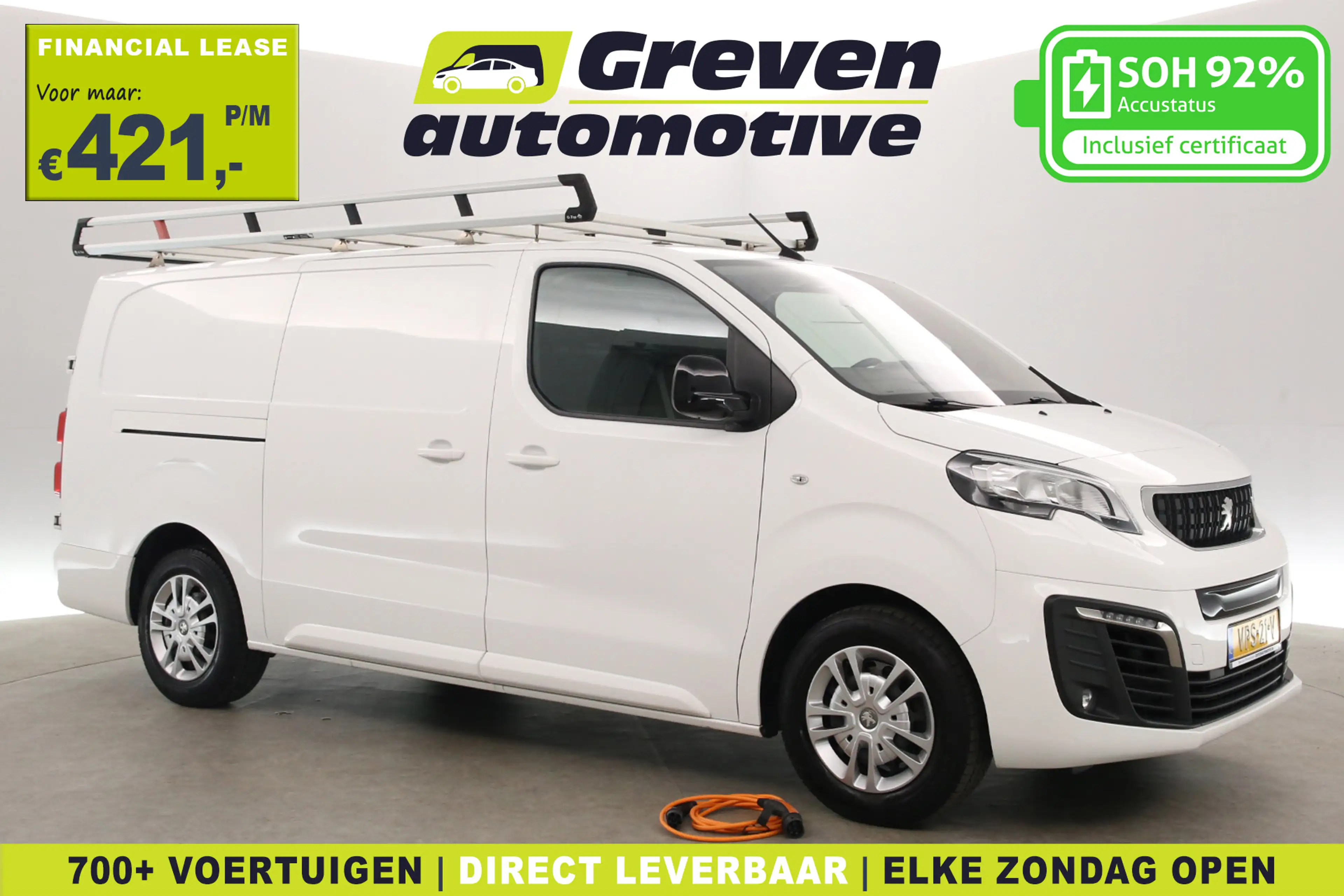 Peugeot e-Expert 75 kWh L3H1 | Snelladen | SOH 92% | Airco | Camera
