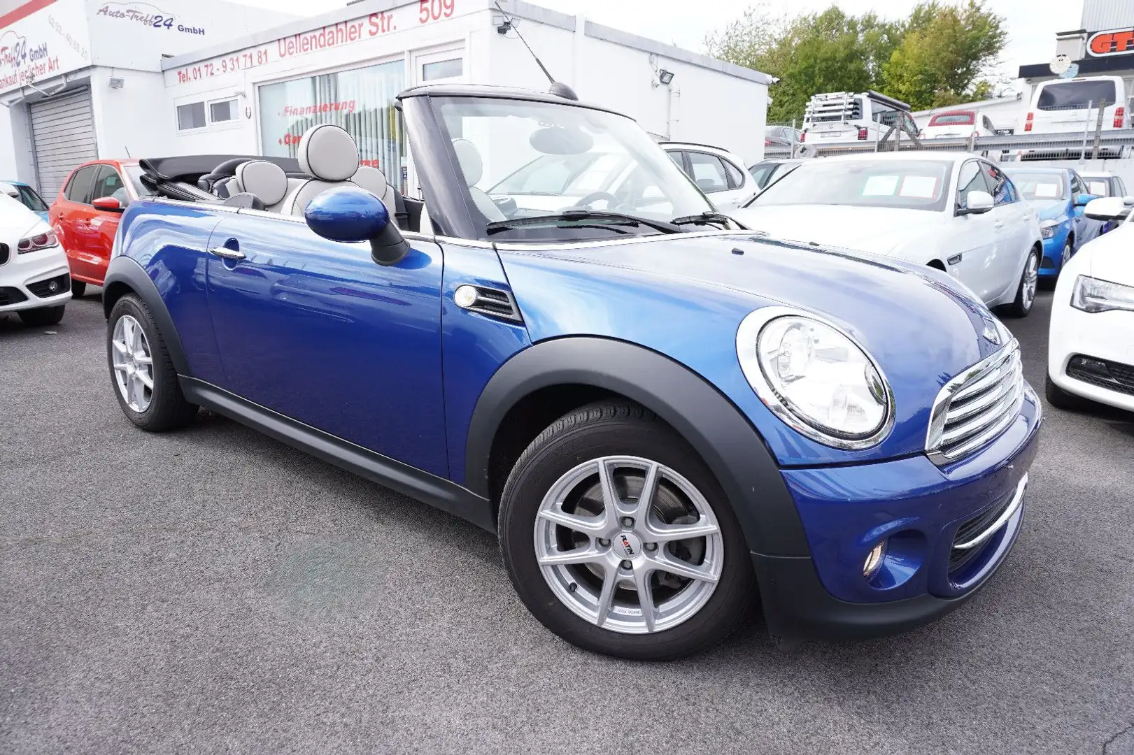 MINI Cooper Cabrio *Automatik*Leder* Xenon *37.614KM* Blau - 1