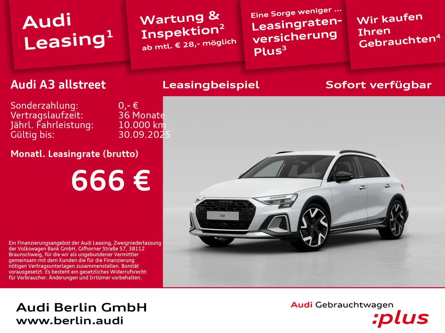 Audi A3 35 TFSI S tronic Weiß - 1