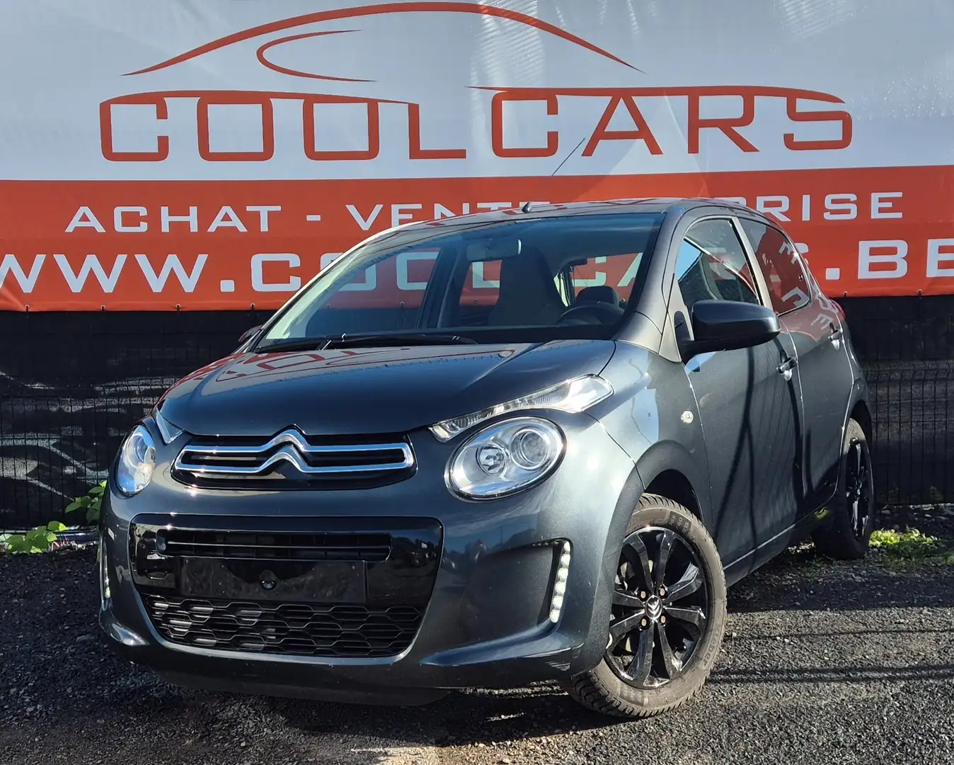 Citroen C1 1.0 VTi Shine - EU6 - GARANTIE 1AN - Gris - 1
