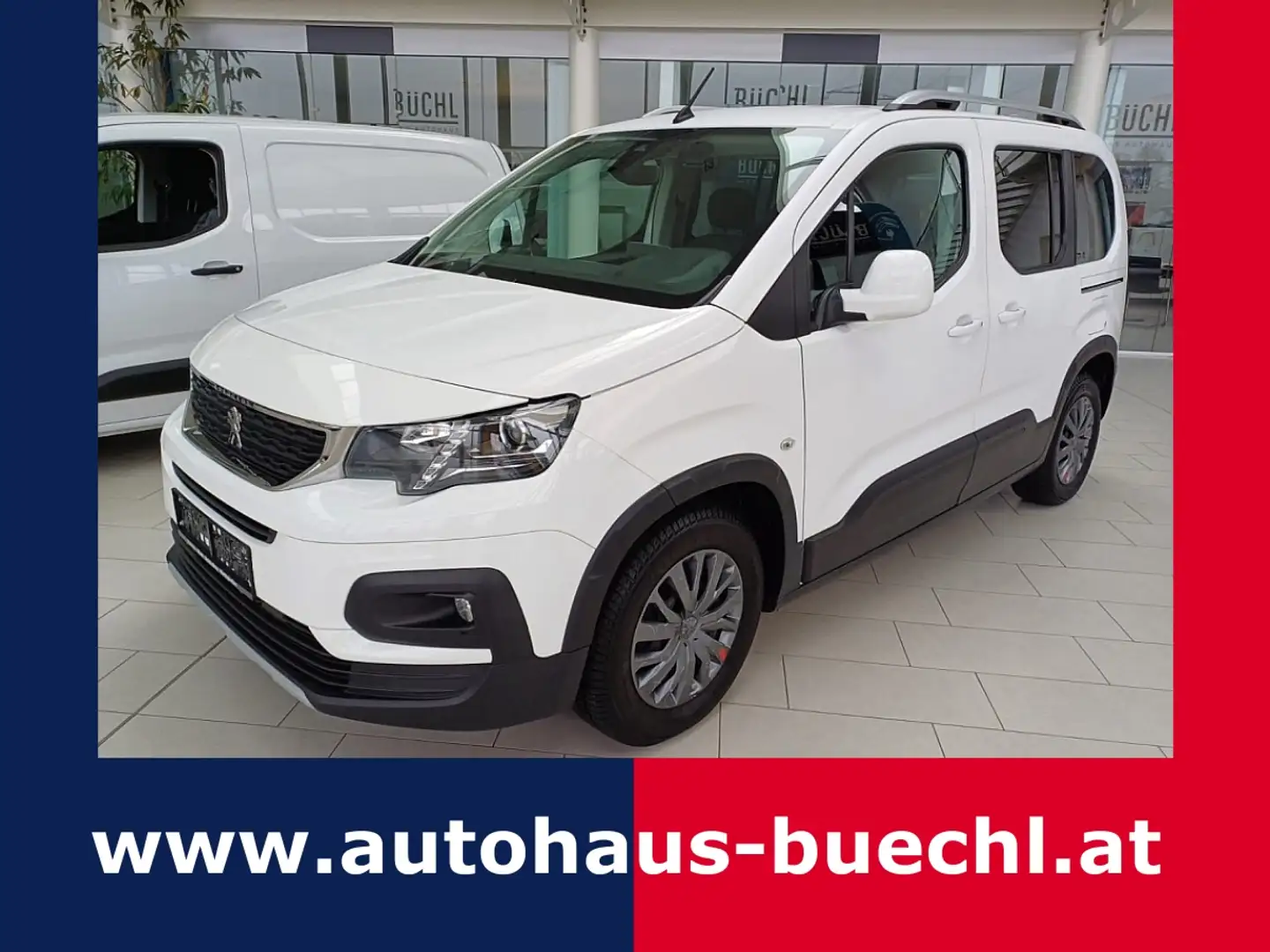 Peugeot Rifter 1,5 BlueHDI 100 S&S Allure Weiß - 1