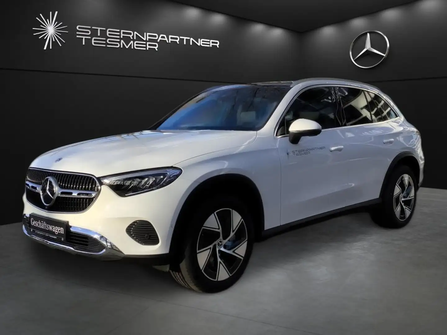 Mercedes-Benz GLC 300 e 4MATIC Avantgarde+AHK+Memory+Distronic Weiß - 2